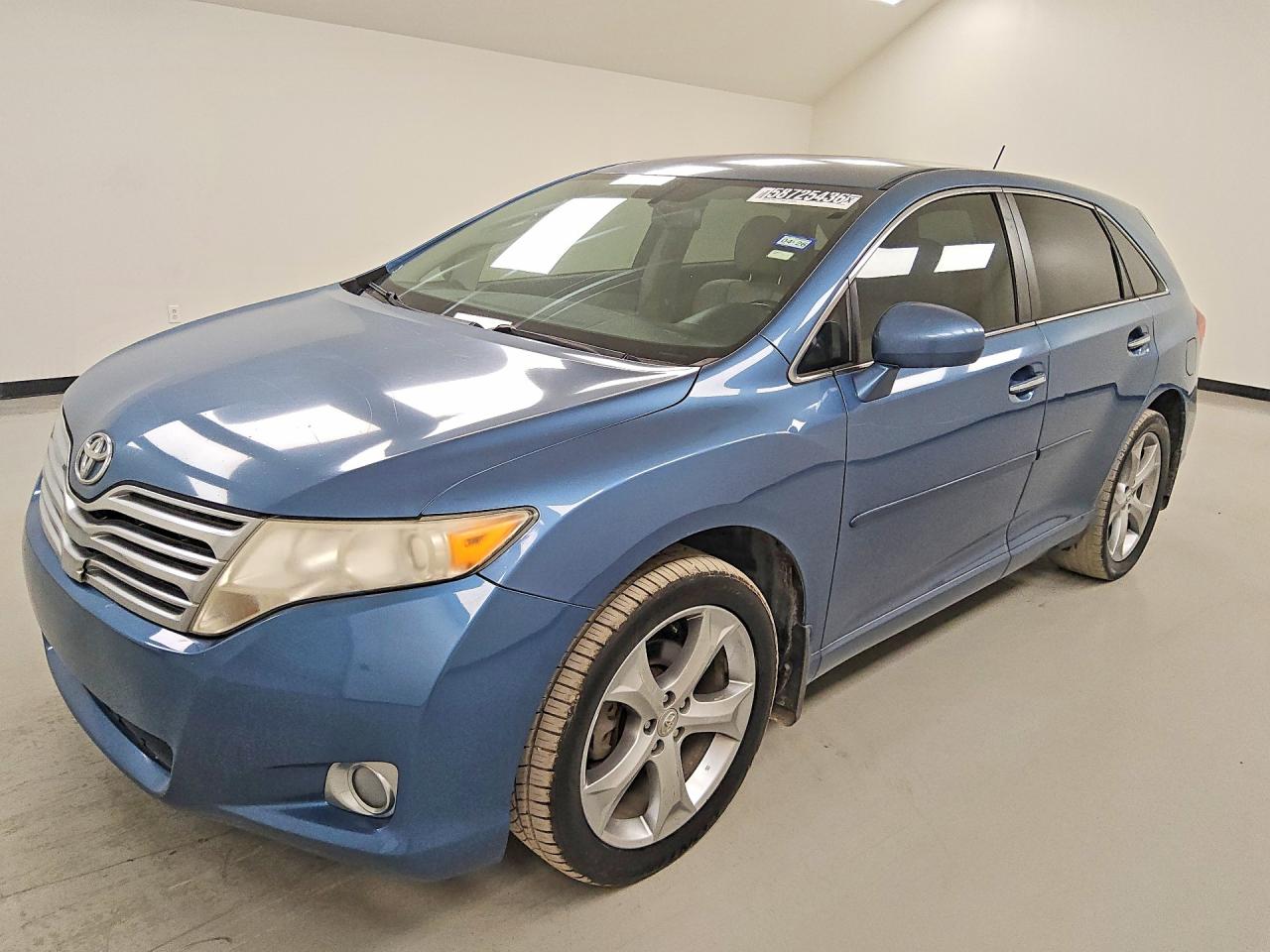 2009 Toyota Venza Fwd V6 Blue vin: 4T3ZK11A99U007729
