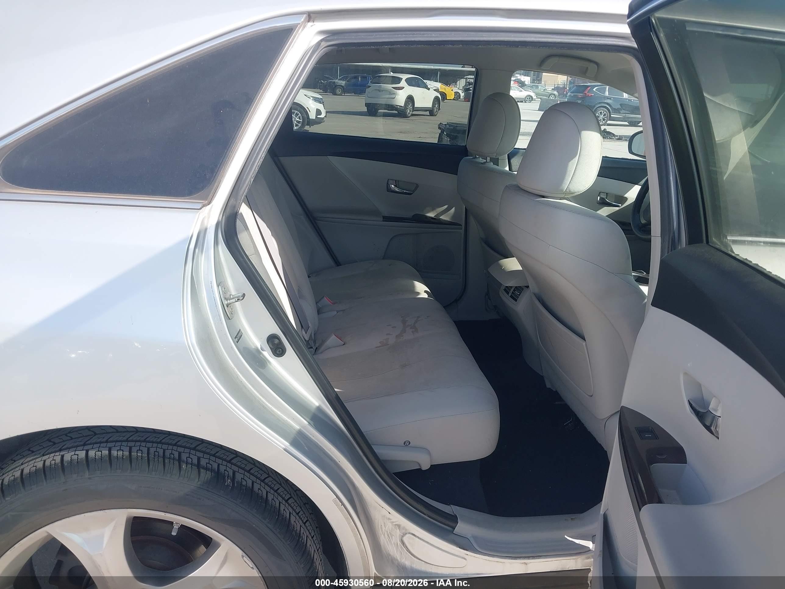 2009 Toyota Venza Base V6 Silver vin: 4T3ZK11A99U014129