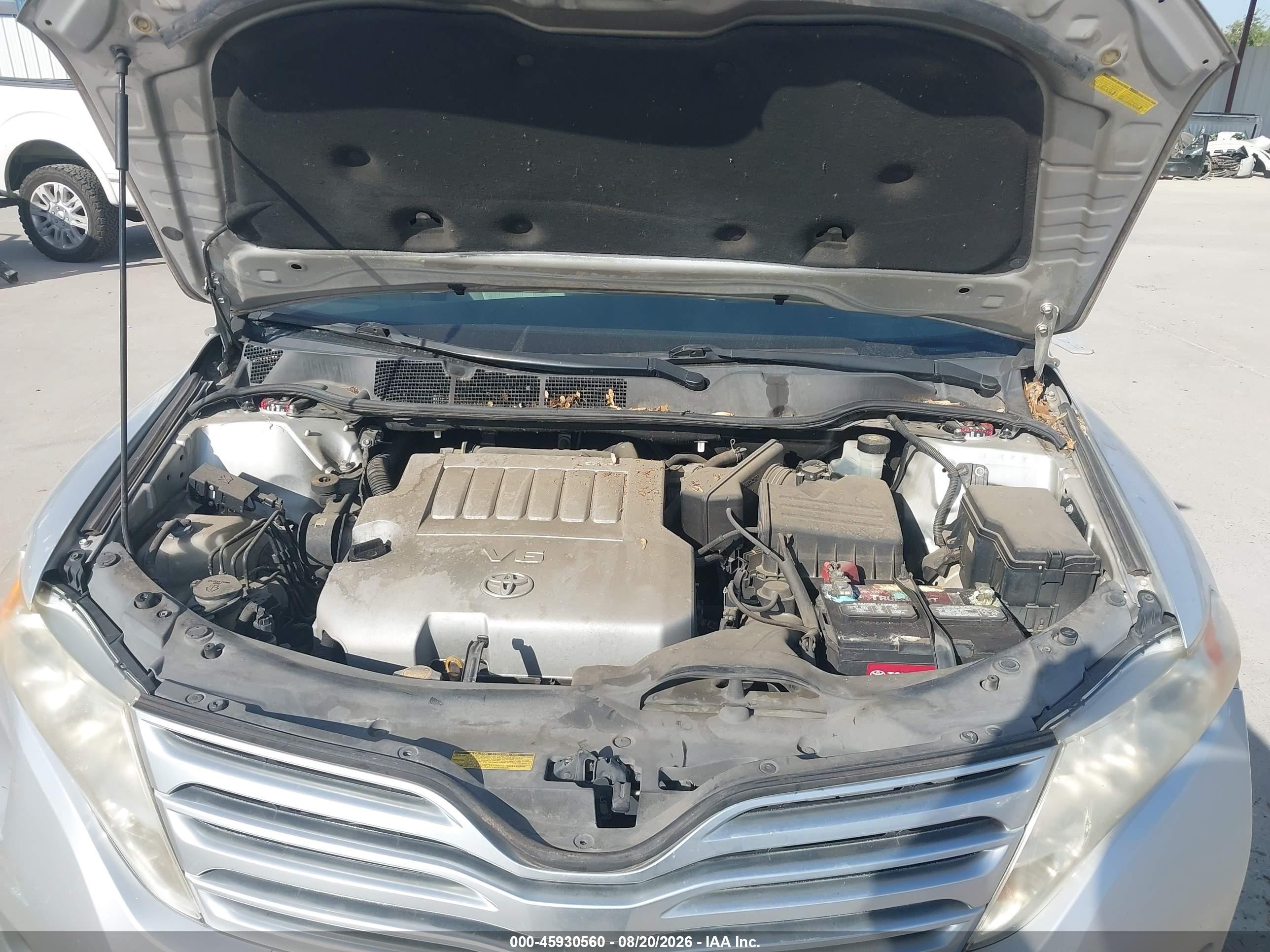 2009 Toyota Venza Base V6 Silver vin: 4T3ZK11A99U014129