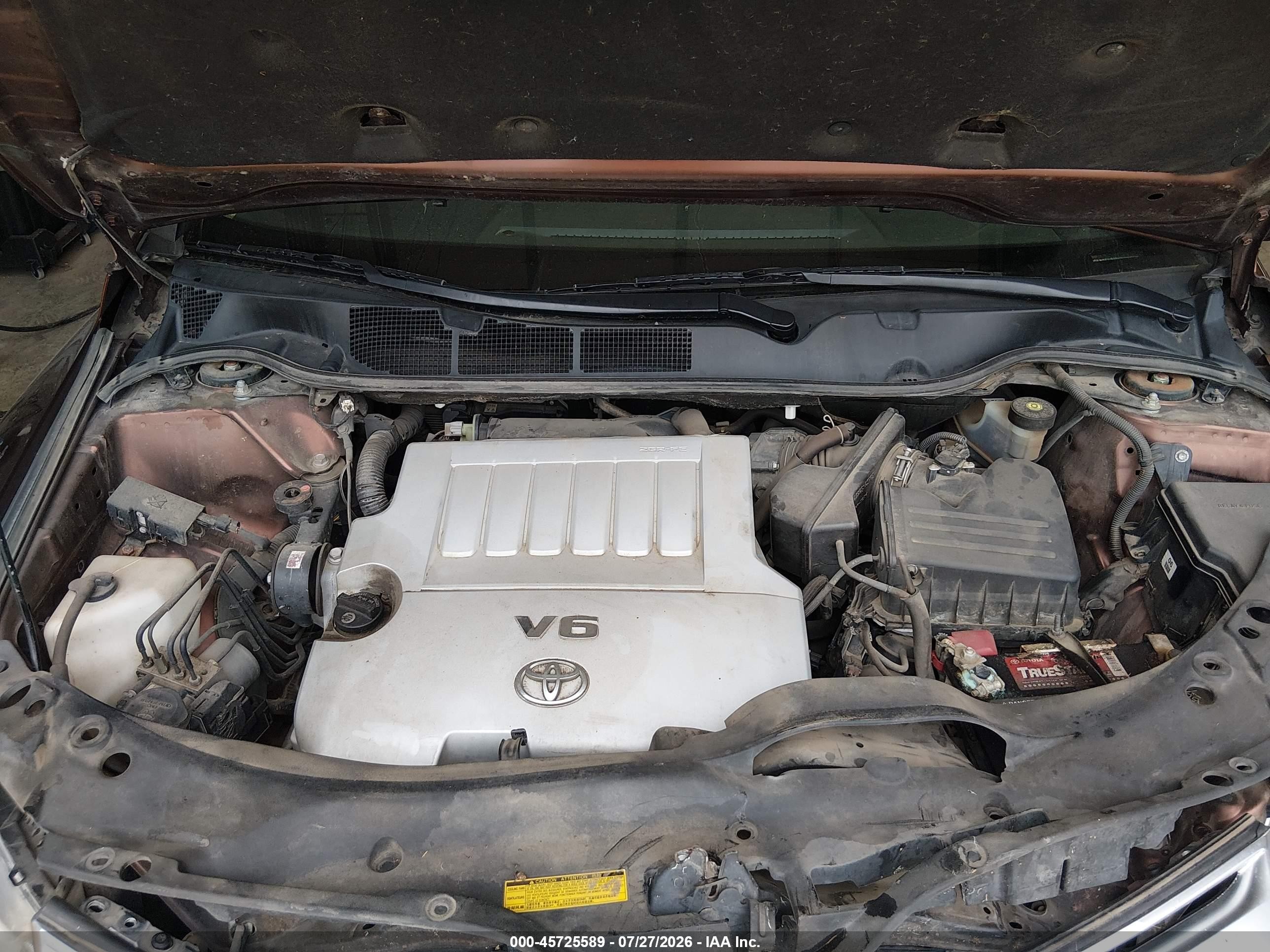 2009 Toyota Venza Base V6 Brown vin: 4T3ZK11A99U014695