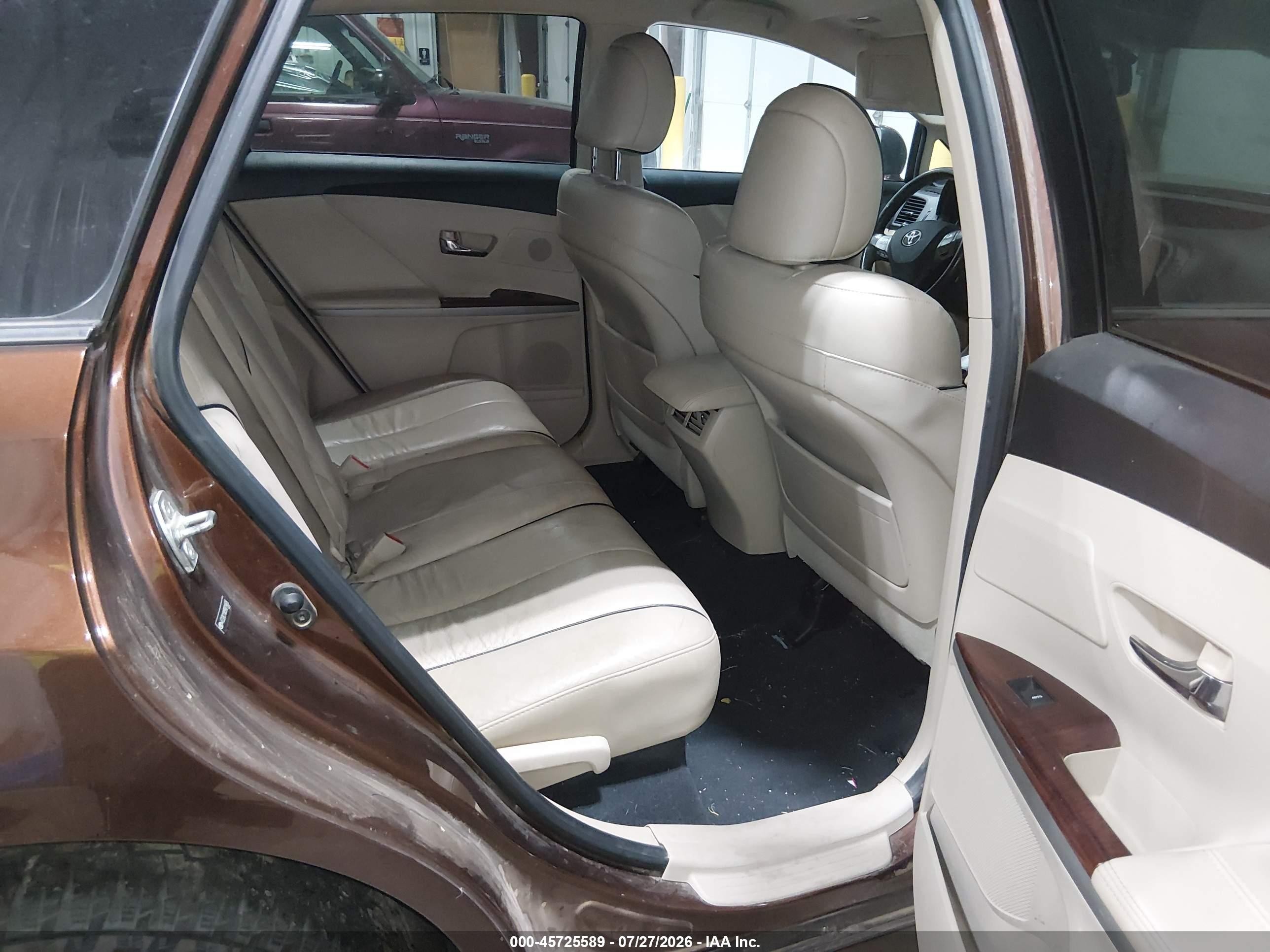 2009 Toyota Venza Base V6 Brown vin: 4T3ZK11A99U014695