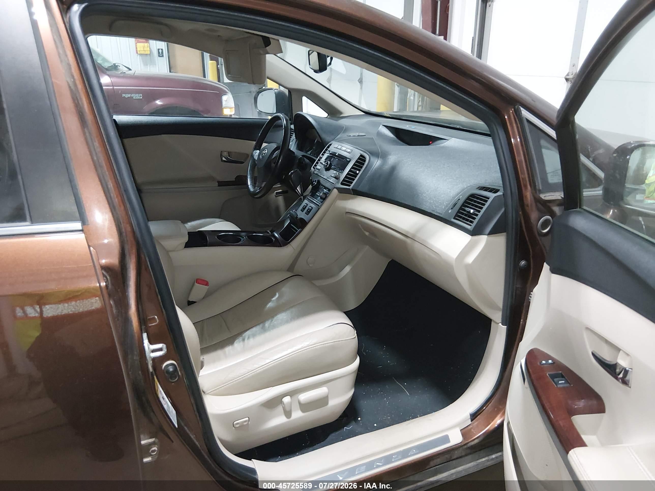2009 Toyota Venza Base V6 Brown vin: 4T3ZK11A99U014695