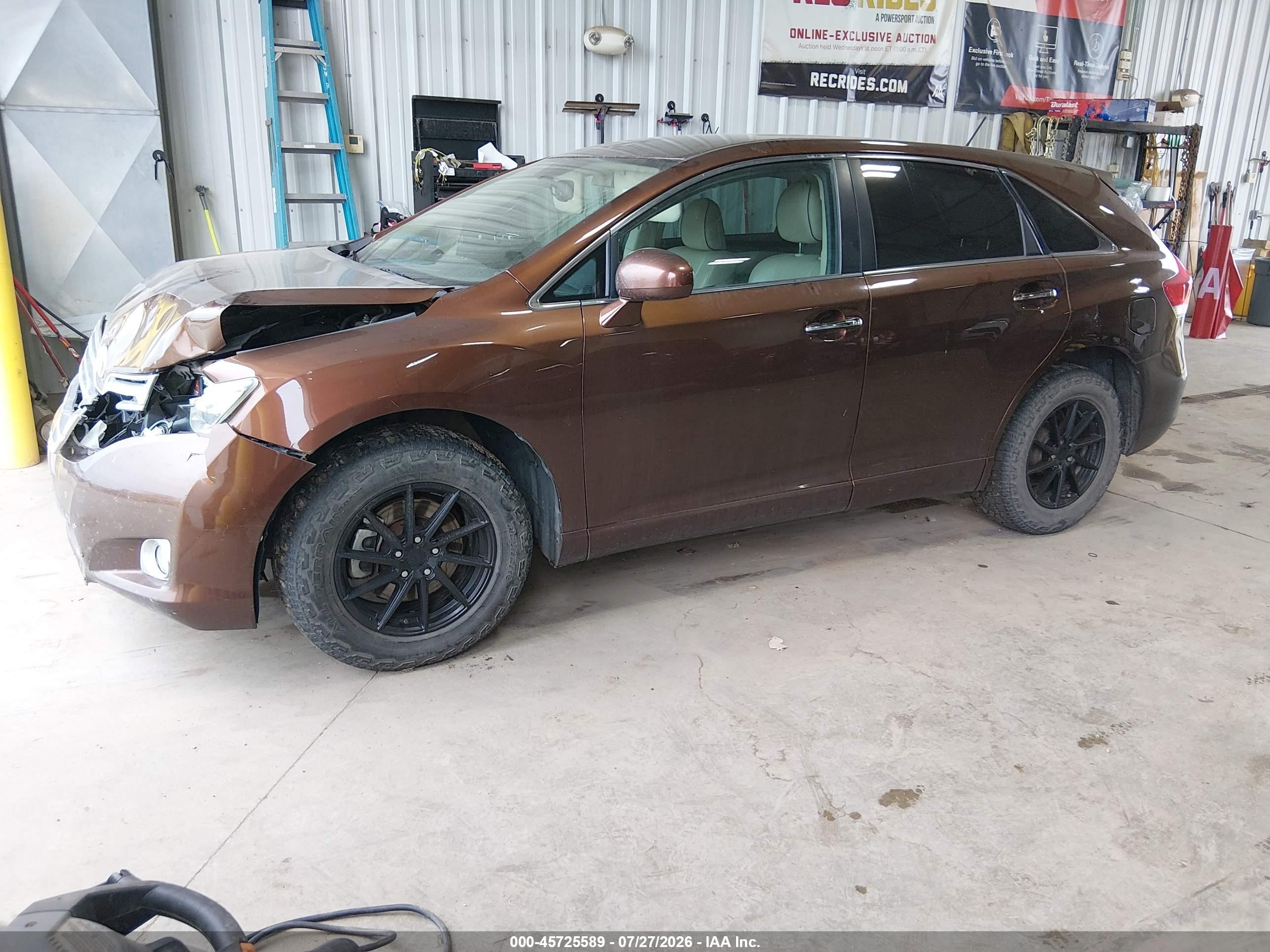 2009 Toyota Venza Base V6 Brown vin: 4T3ZK11A99U014695
