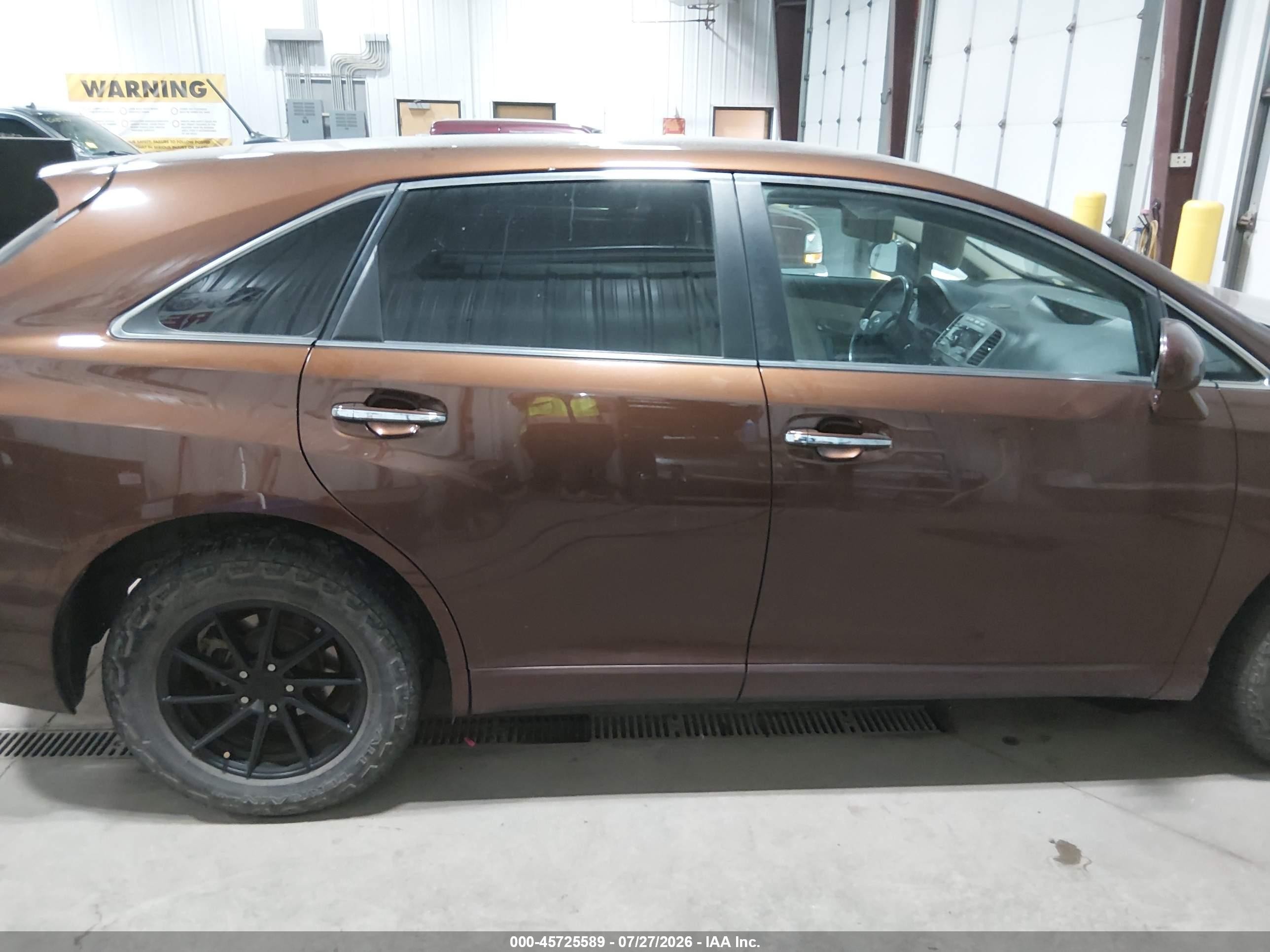 2009 Toyota Venza Base V6 Brown vin: 4T3ZK11A99U014695