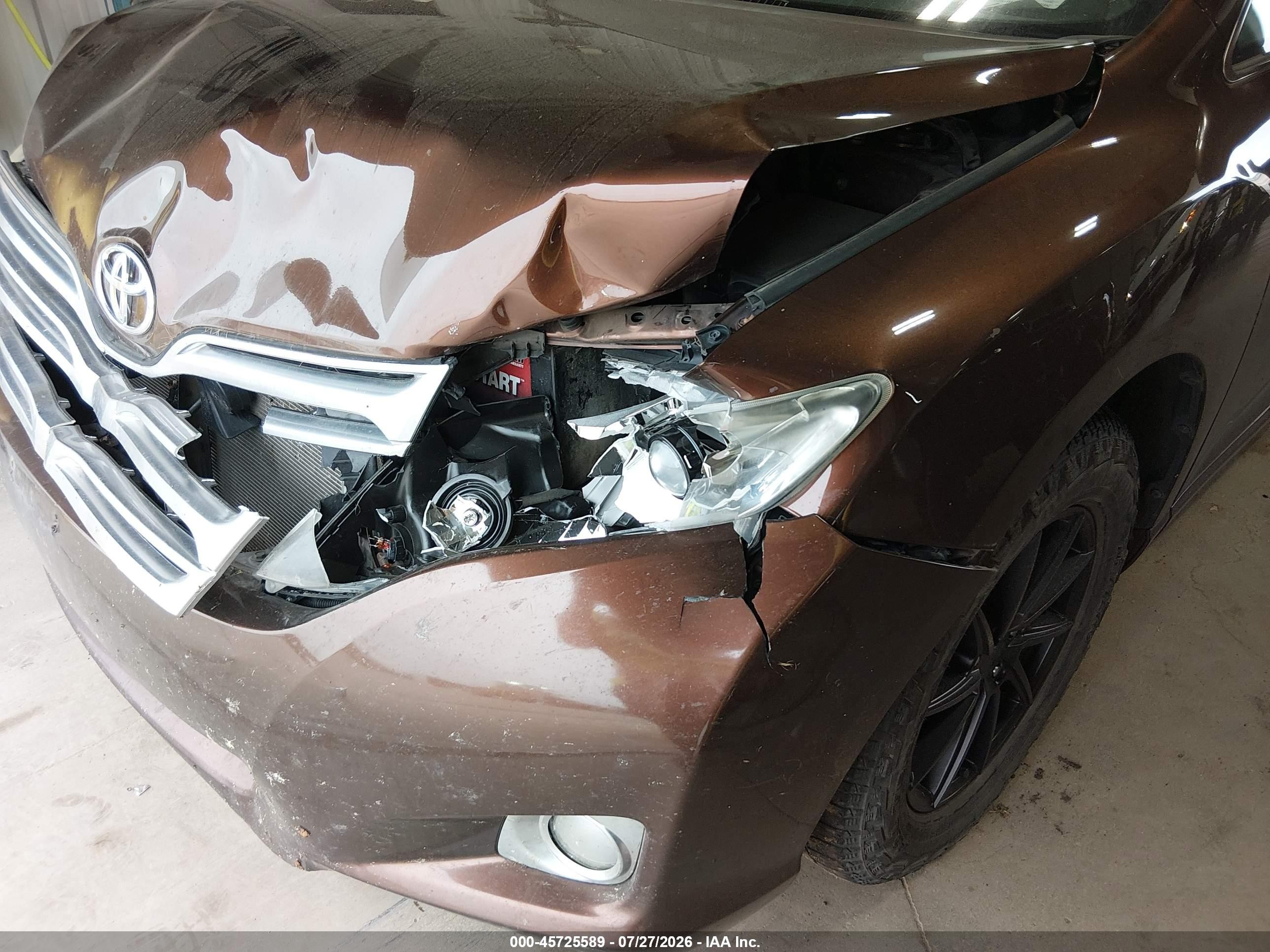 2009 Toyota Venza Base V6 Brown vin: 4T3ZK11A99U014695