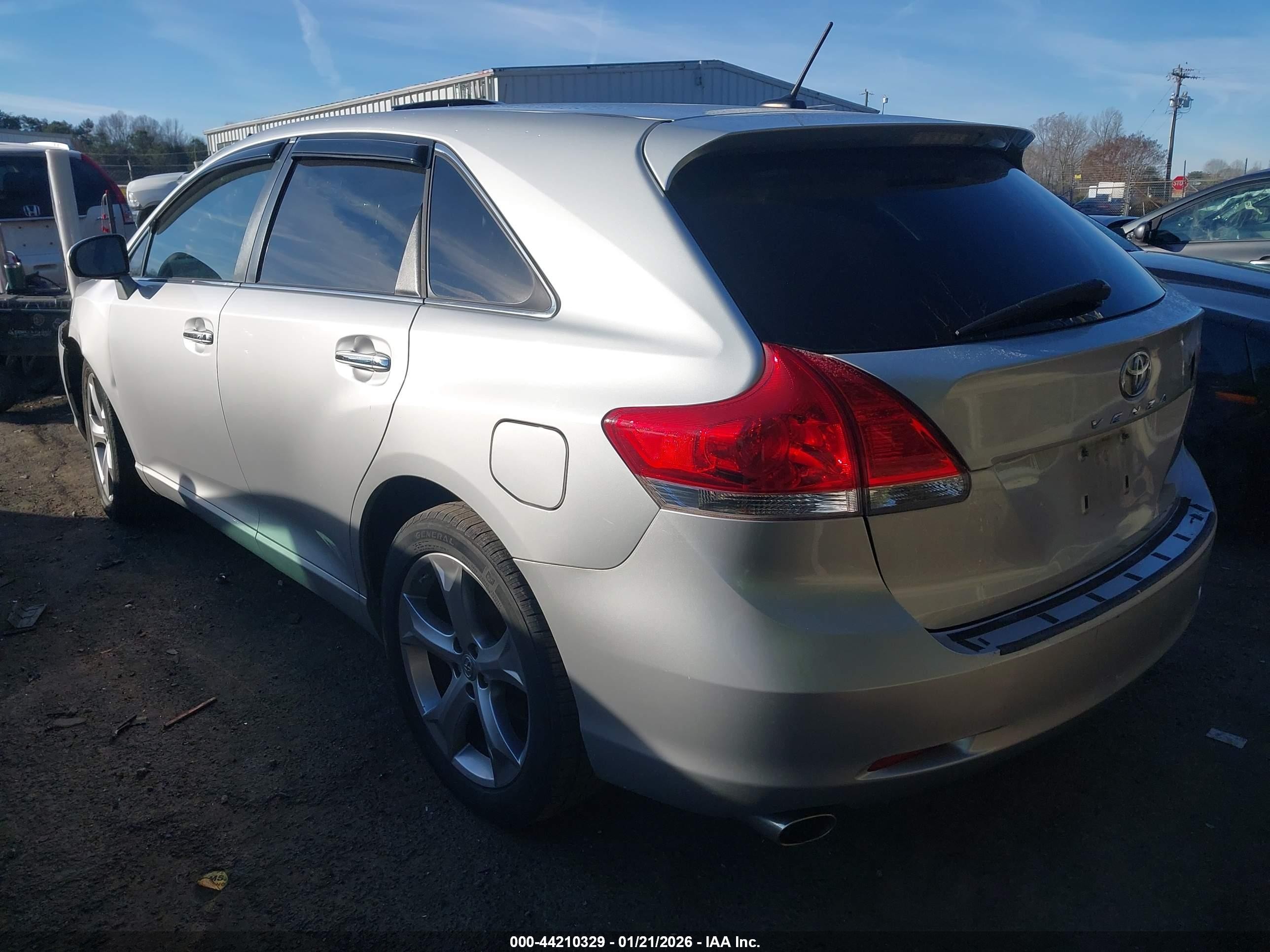 2009 Toyota Venza Base V6 Silver vin: 4T3ZK11AX9U007867