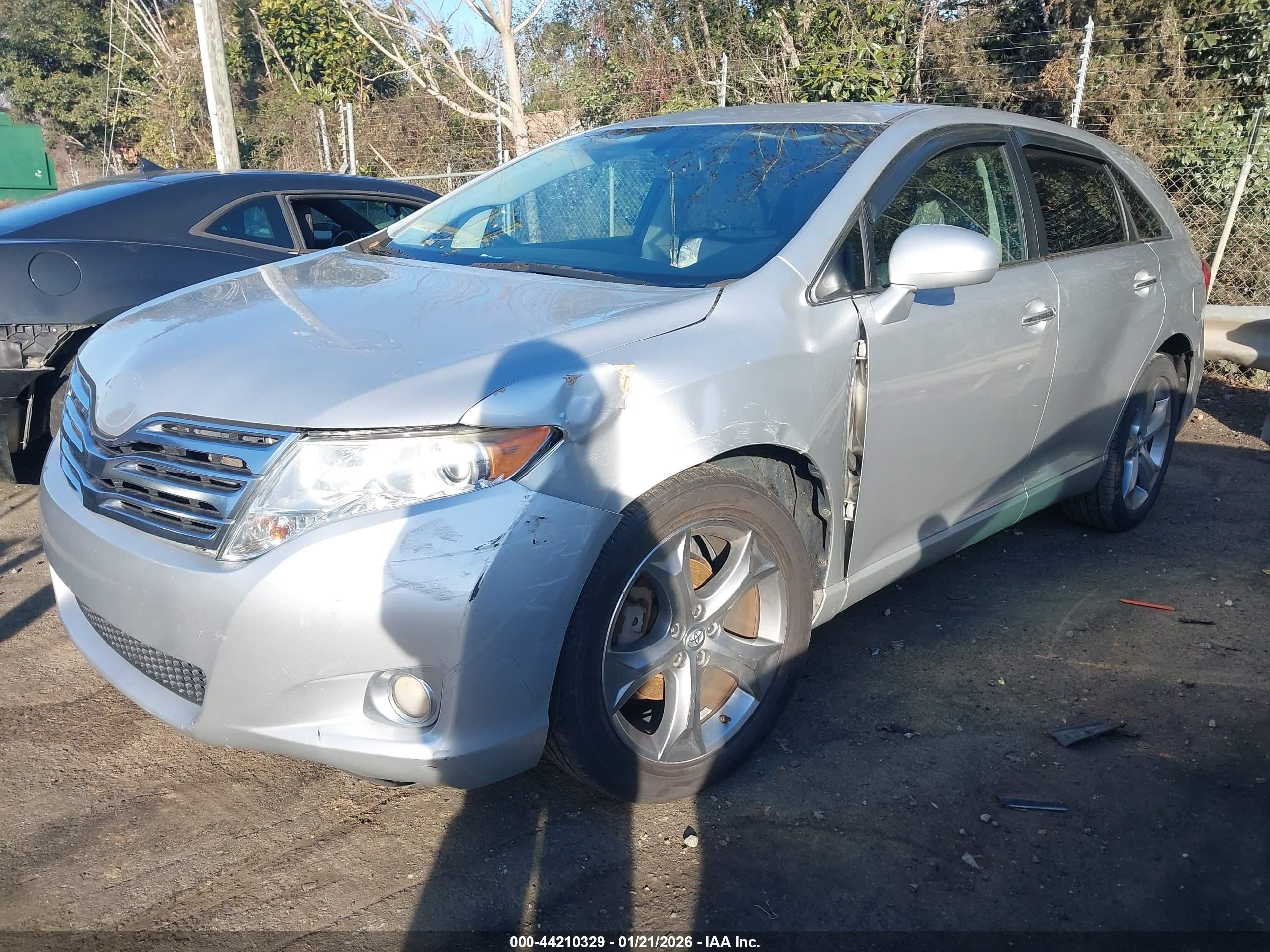 2009 Toyota Venza Base V6 Silver vin: 4T3ZK11AX9U007867