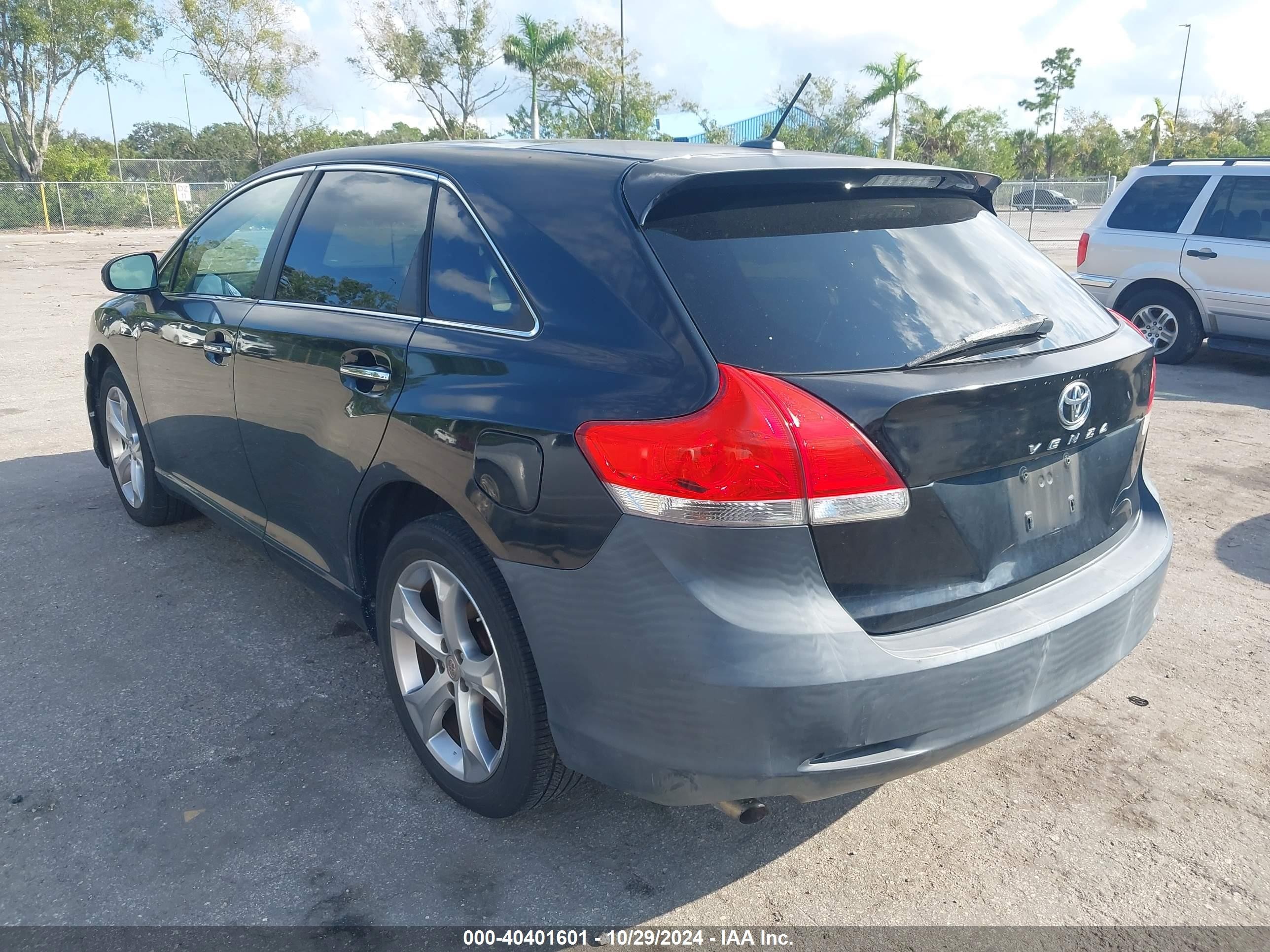 2009 Toyota Venza Base V6 Black vin: 4T3ZK11AX9U007884