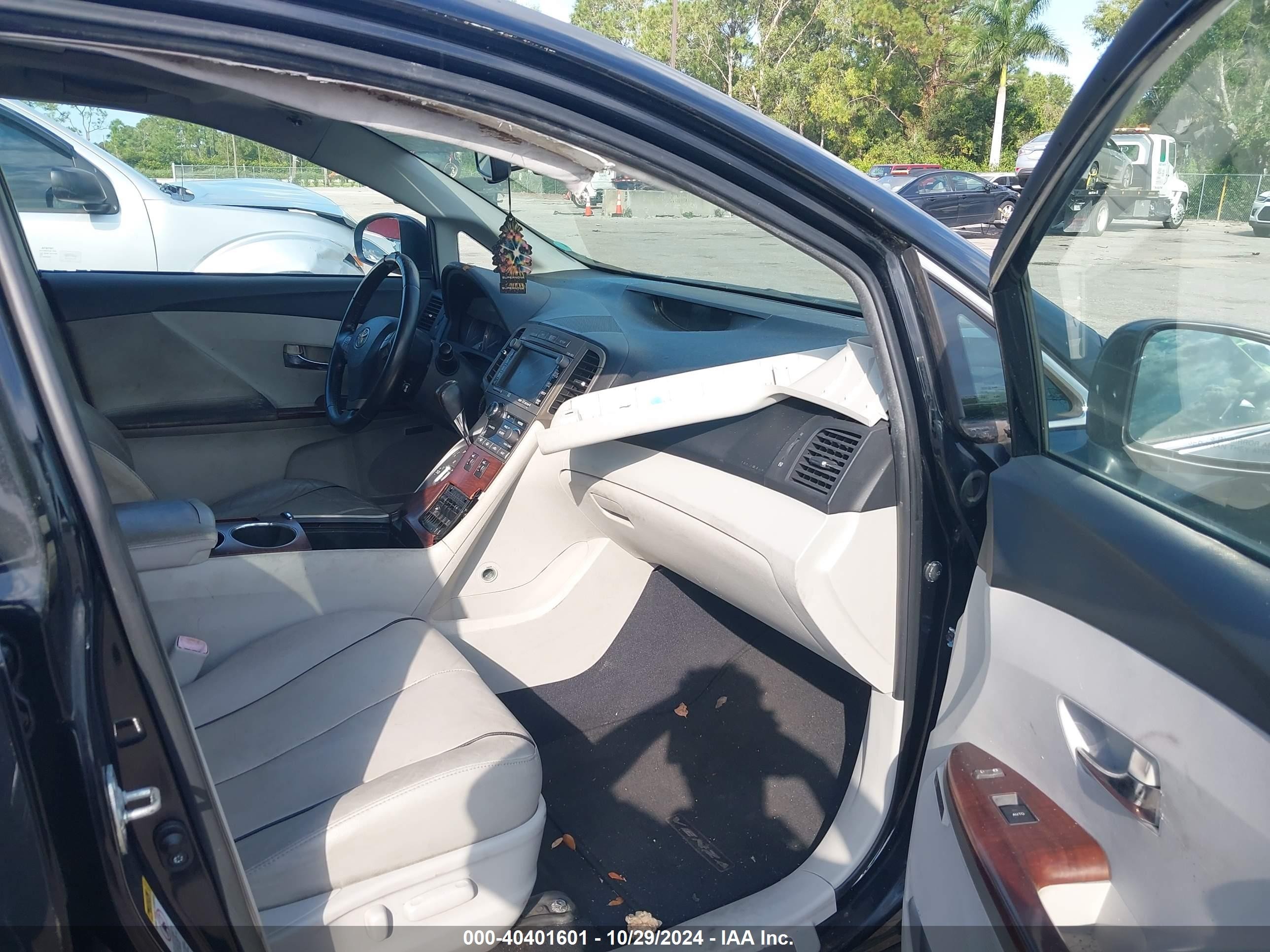 2009 Toyota Venza Base V6 Black vin: 4T3ZK11AX9U007884