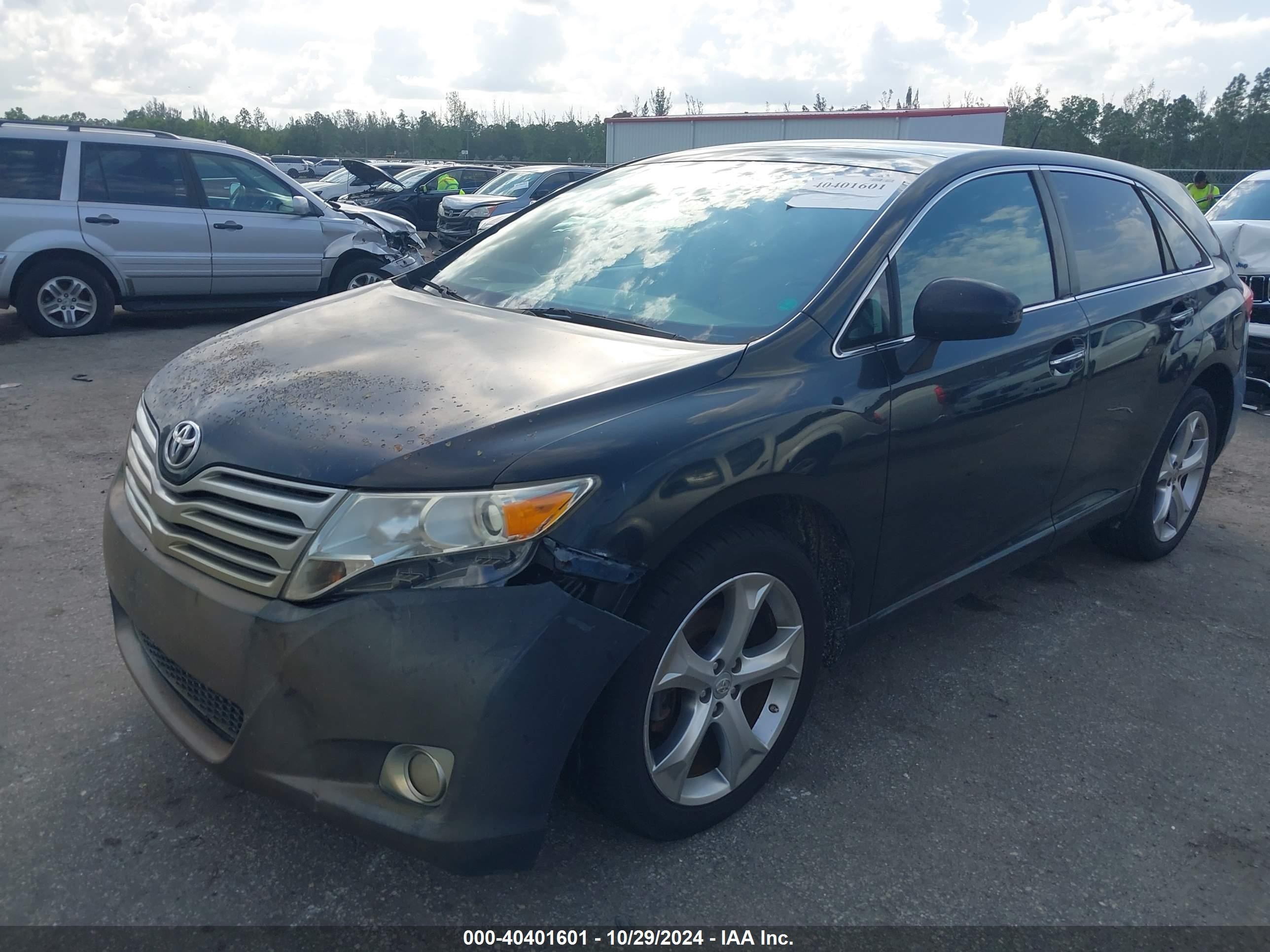 2009 Toyota Venza Base V6 Black vin: 4T3ZK11AX9U007884