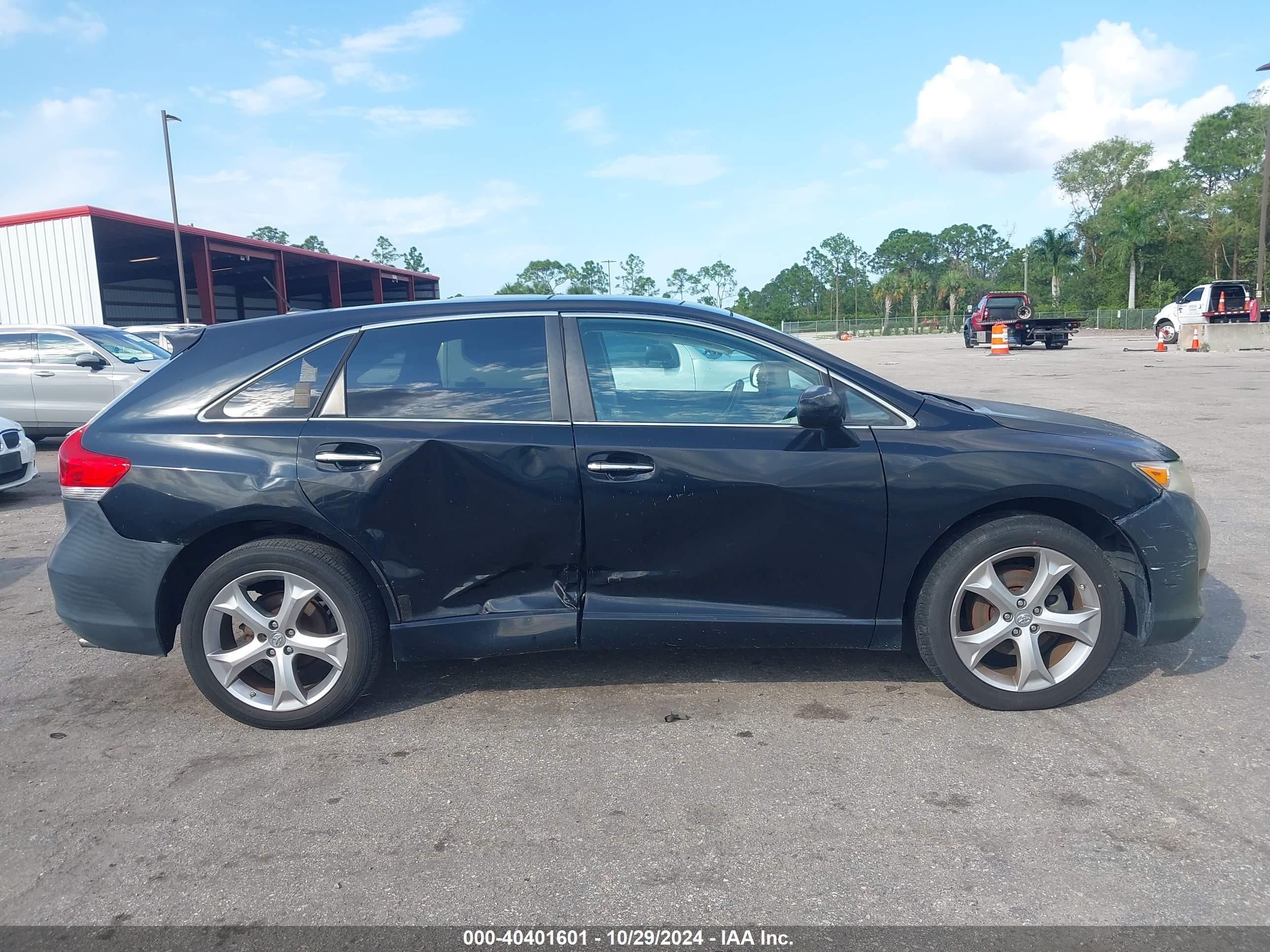 2009 Toyota Venza Base V6 Black vin: 4T3ZK11AX9U007884