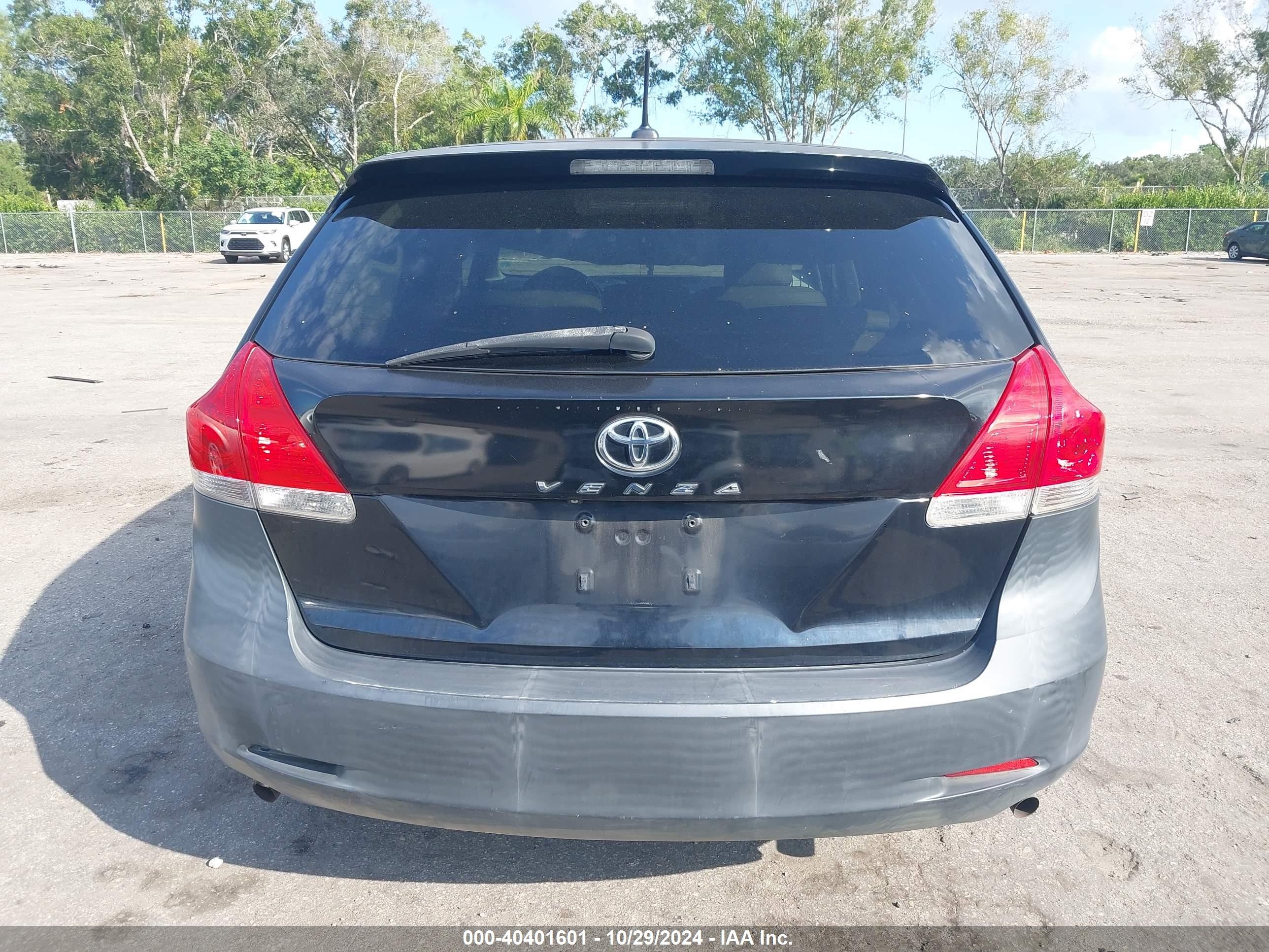 2009 Toyota Venza Base V6 Black vin: 4T3ZK11AX9U007884