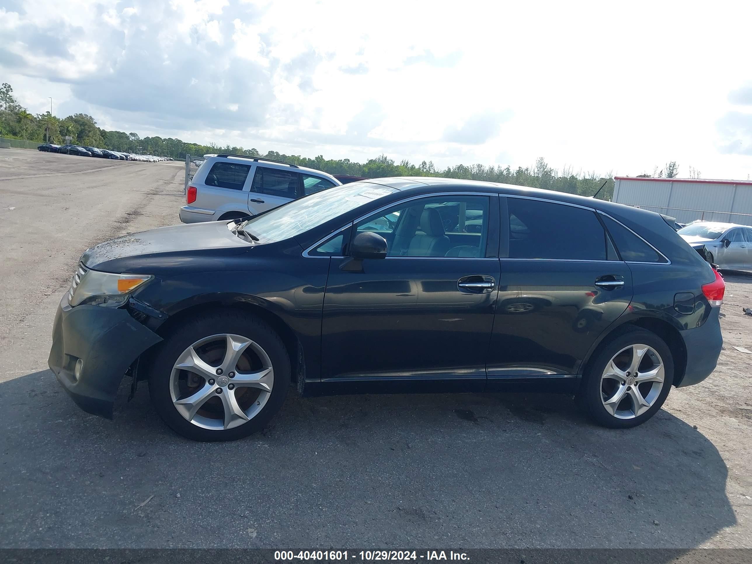 2009 Toyota Venza Base V6 Black vin: 4T3ZK11AX9U007884