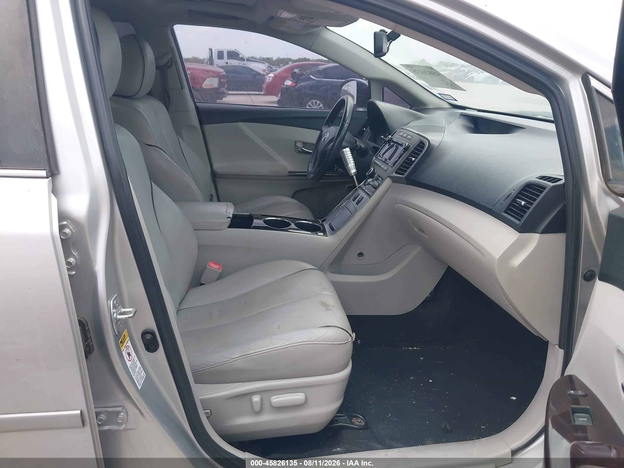 2010 Toyota Venza Base V6 Silver vin: 4T3ZK3BB0AU025964