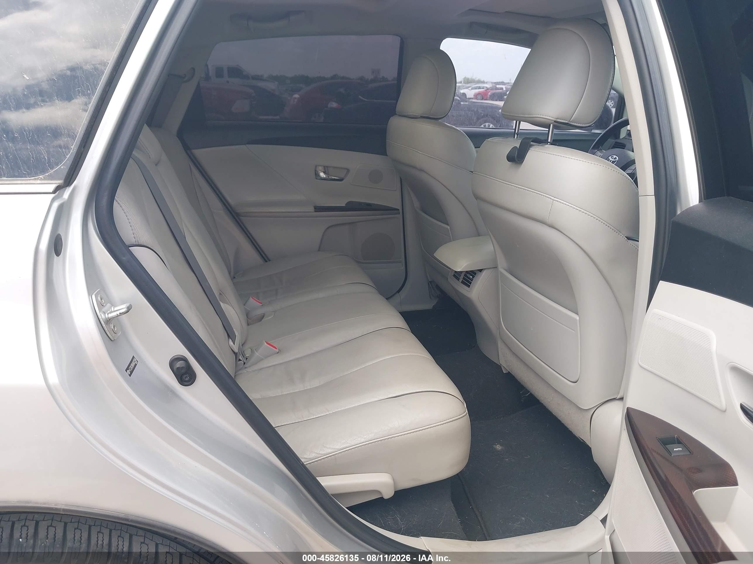 2010 Toyota Venza Base V6 Silver vin: 4T3ZK3BB0AU025964