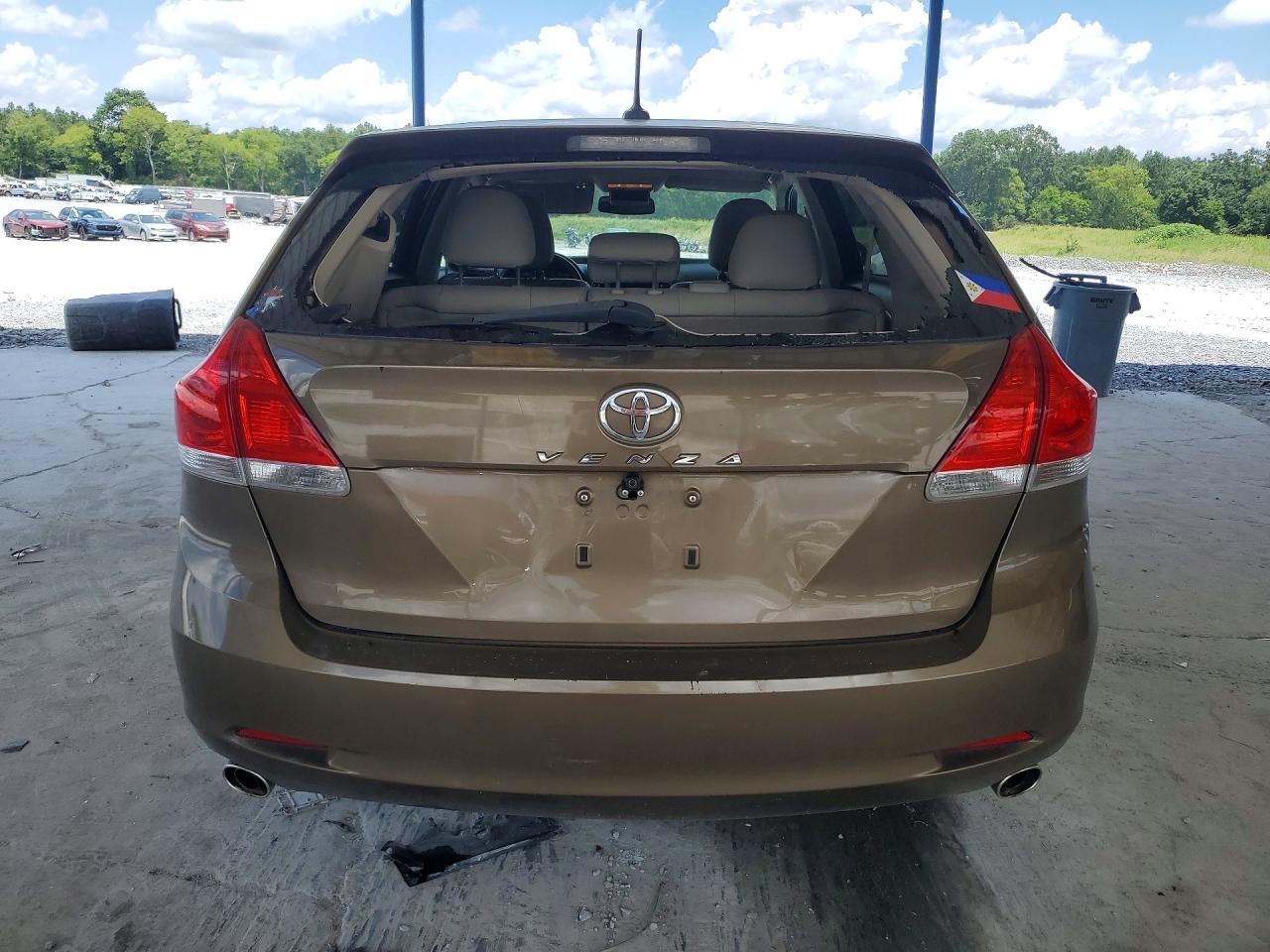 2010 Toyota Venza Fwd V6 Brown vin: 4T3ZK3BB0AU030811