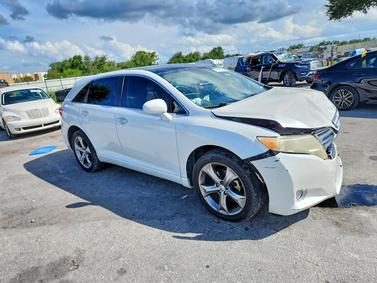 2010 Toyota Venza Fwd V6 Белый vin: 4T3ZK3BB0AU034177