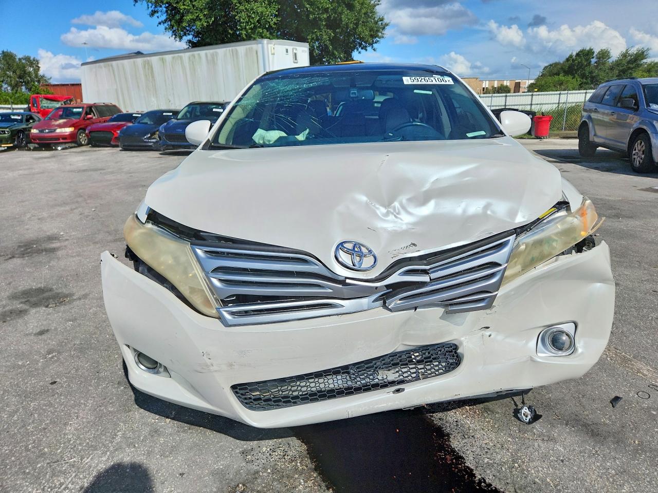 2010 Toyota Venza Fwd V6 Белый vin: 4T3ZK3BB0AU034177