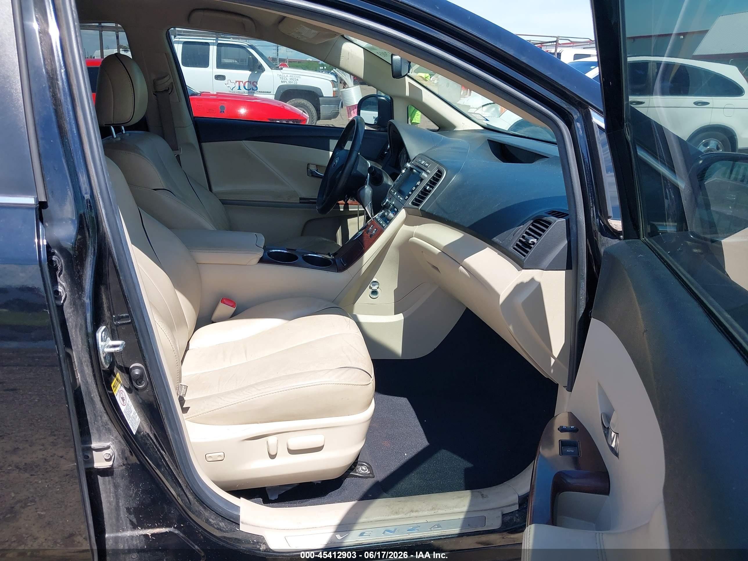 2011 Toyota Venza Base V6 Black vin: 4T3ZK3BB0BU041468