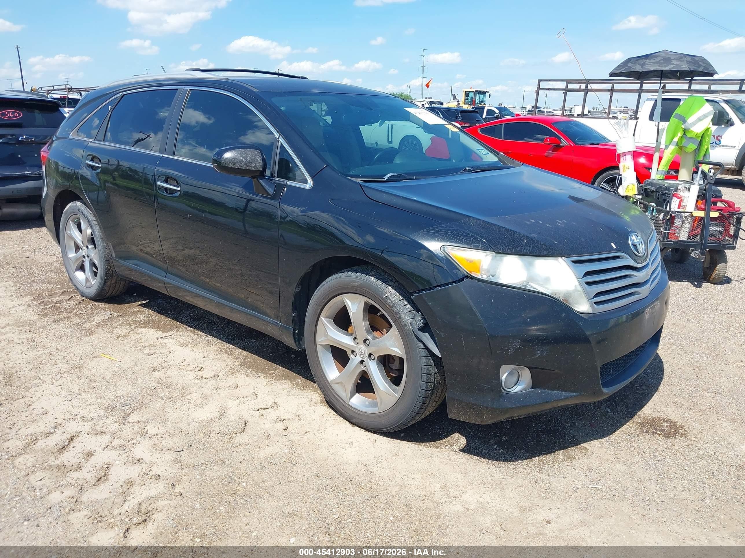 2011 Toyota Venza Base V6 Черный vin: 4T3ZK3BB0BU041468