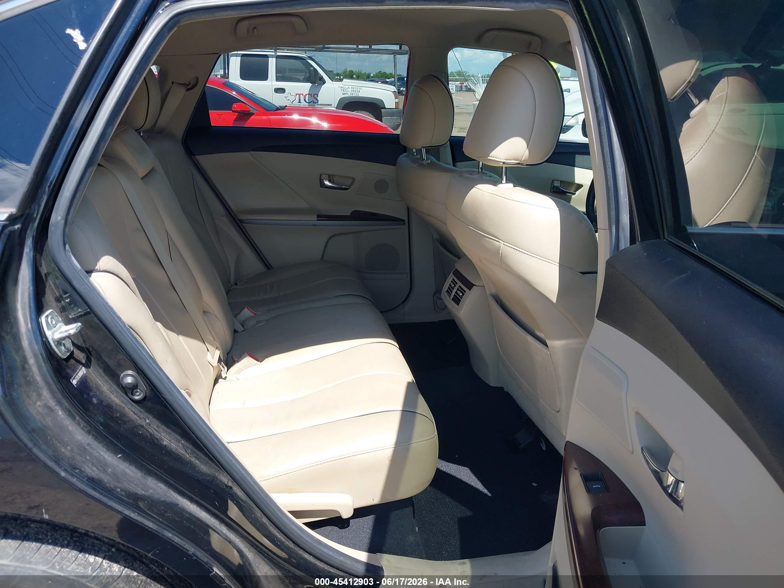 2011 Toyota Venza Base V6 Black vin: 4T3ZK3BB0BU041468