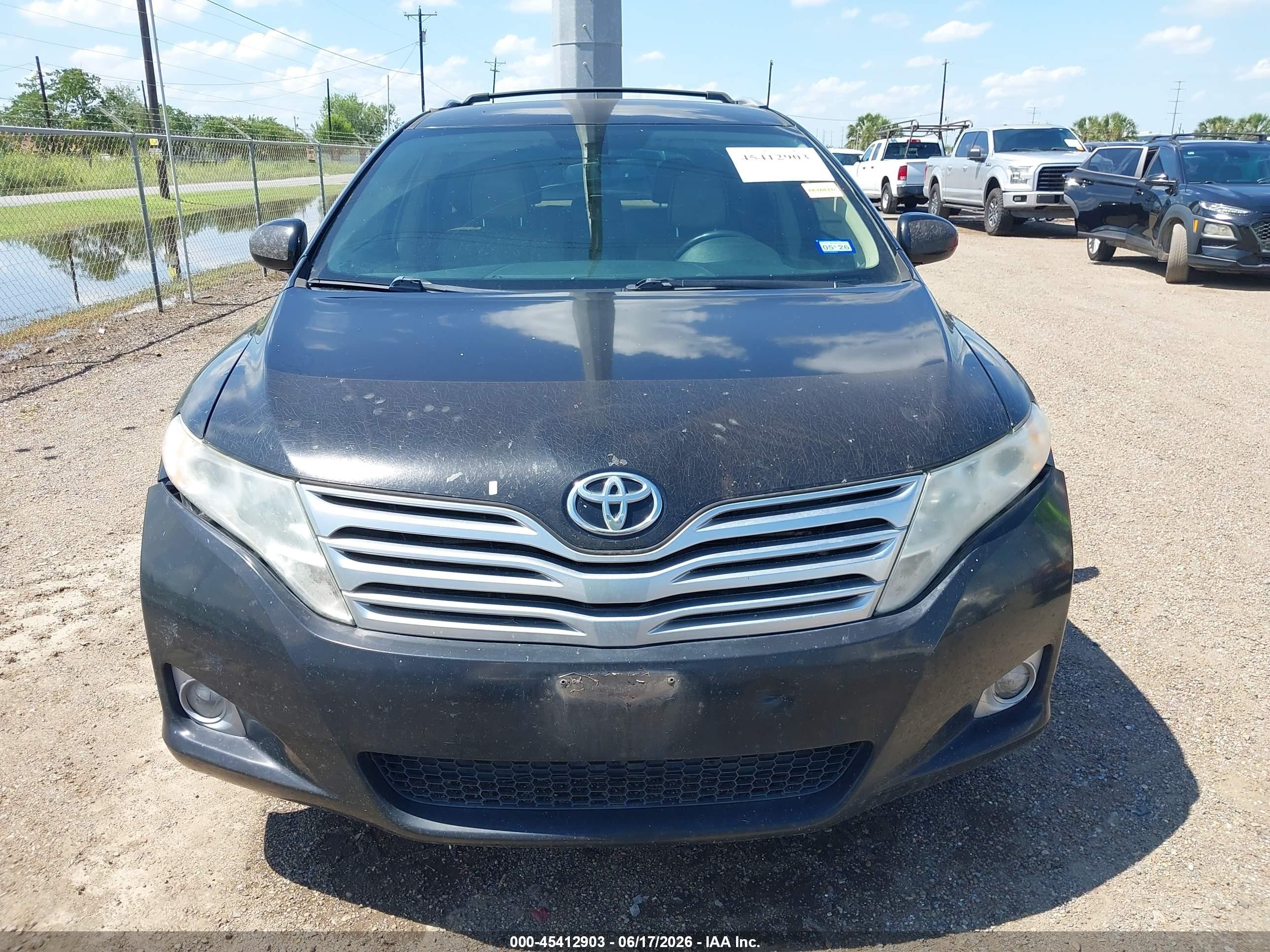 2011 Toyota Venza Base V6 Black vin: 4T3ZK3BB0BU041468