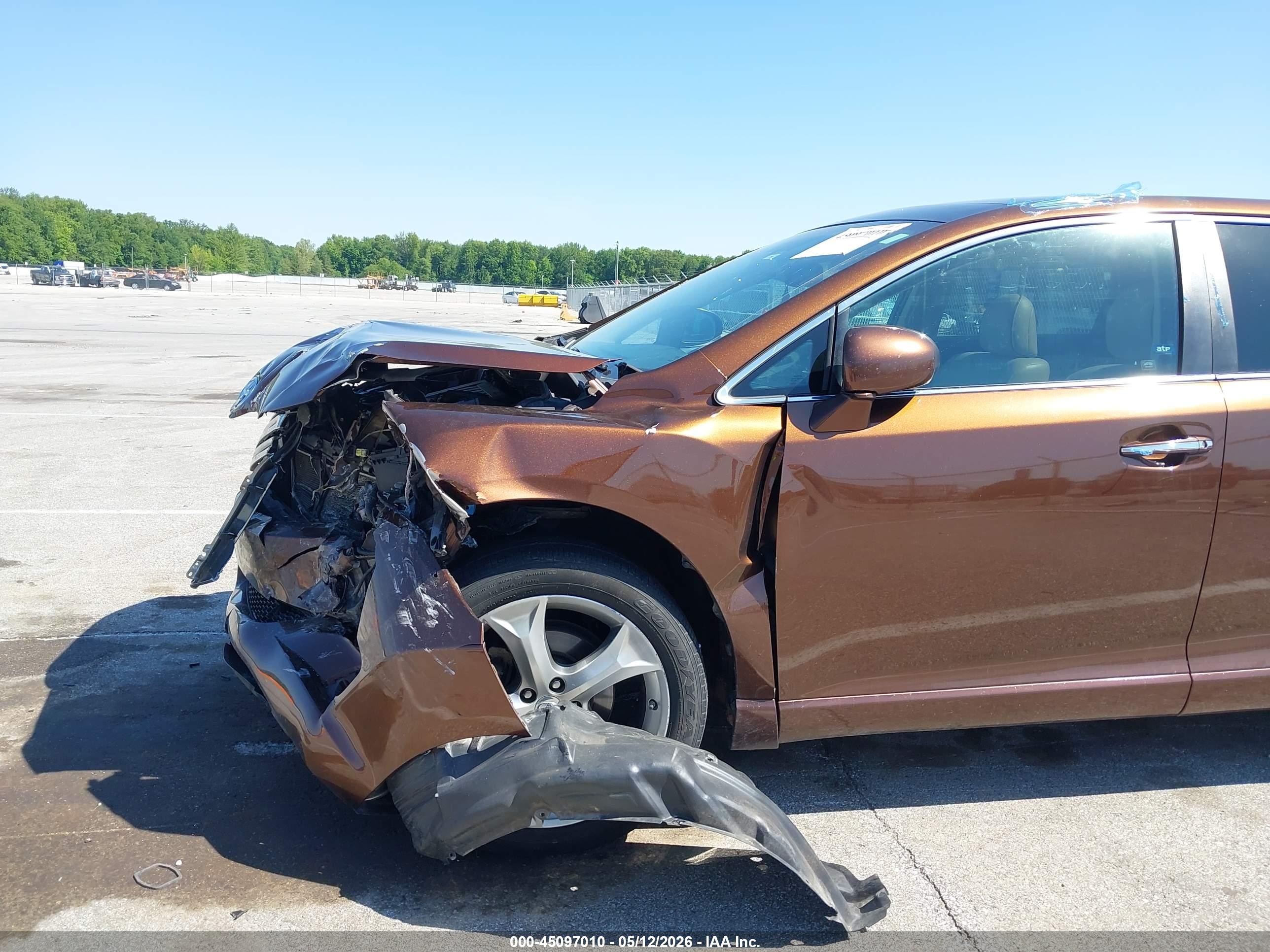 2011 Toyota Venza Base V6 Brown vin: 4T3ZK3BB0BU043902