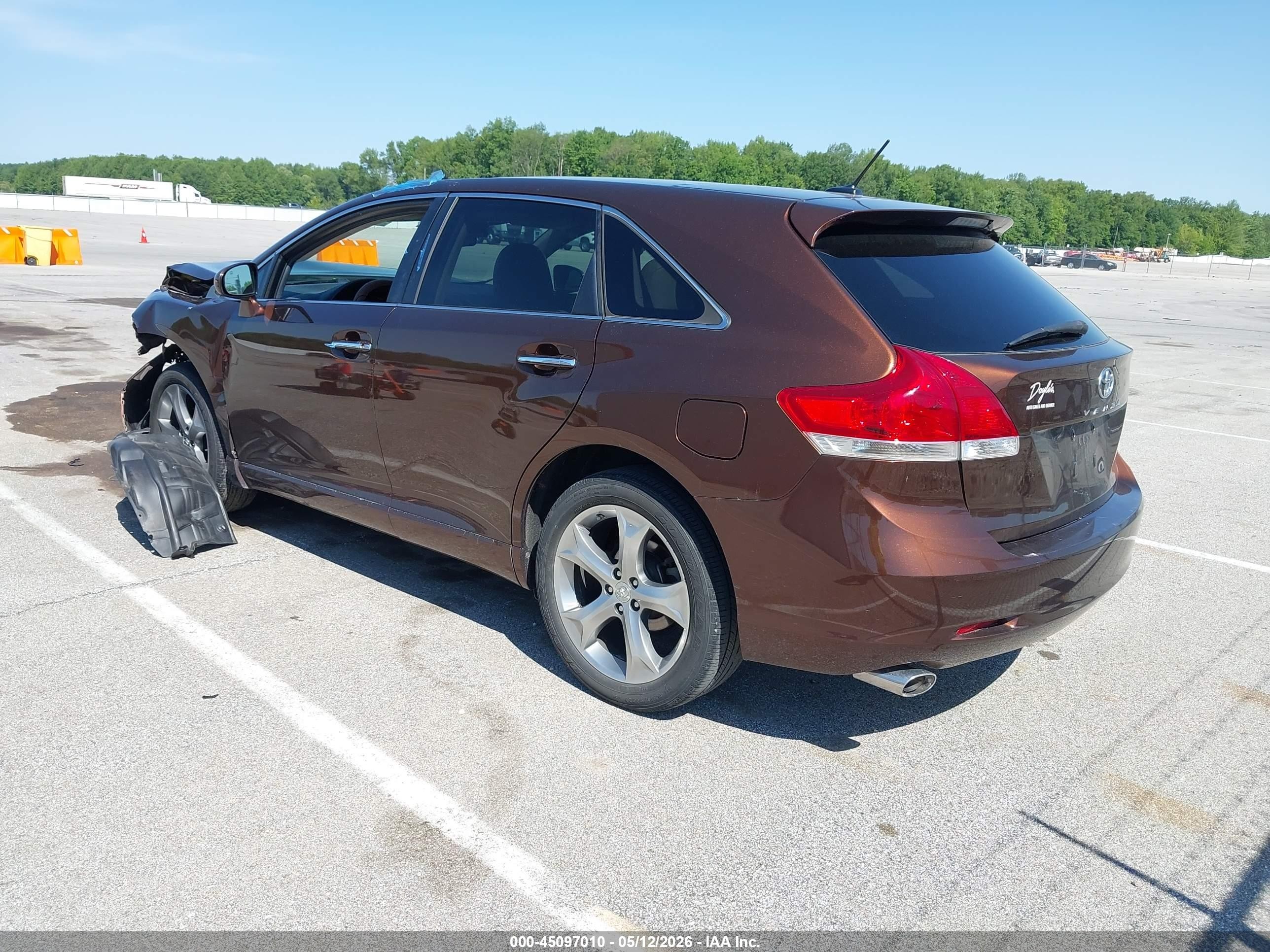 2011 Toyota Venza Base V6 Brown vin: 4T3ZK3BB0BU043902