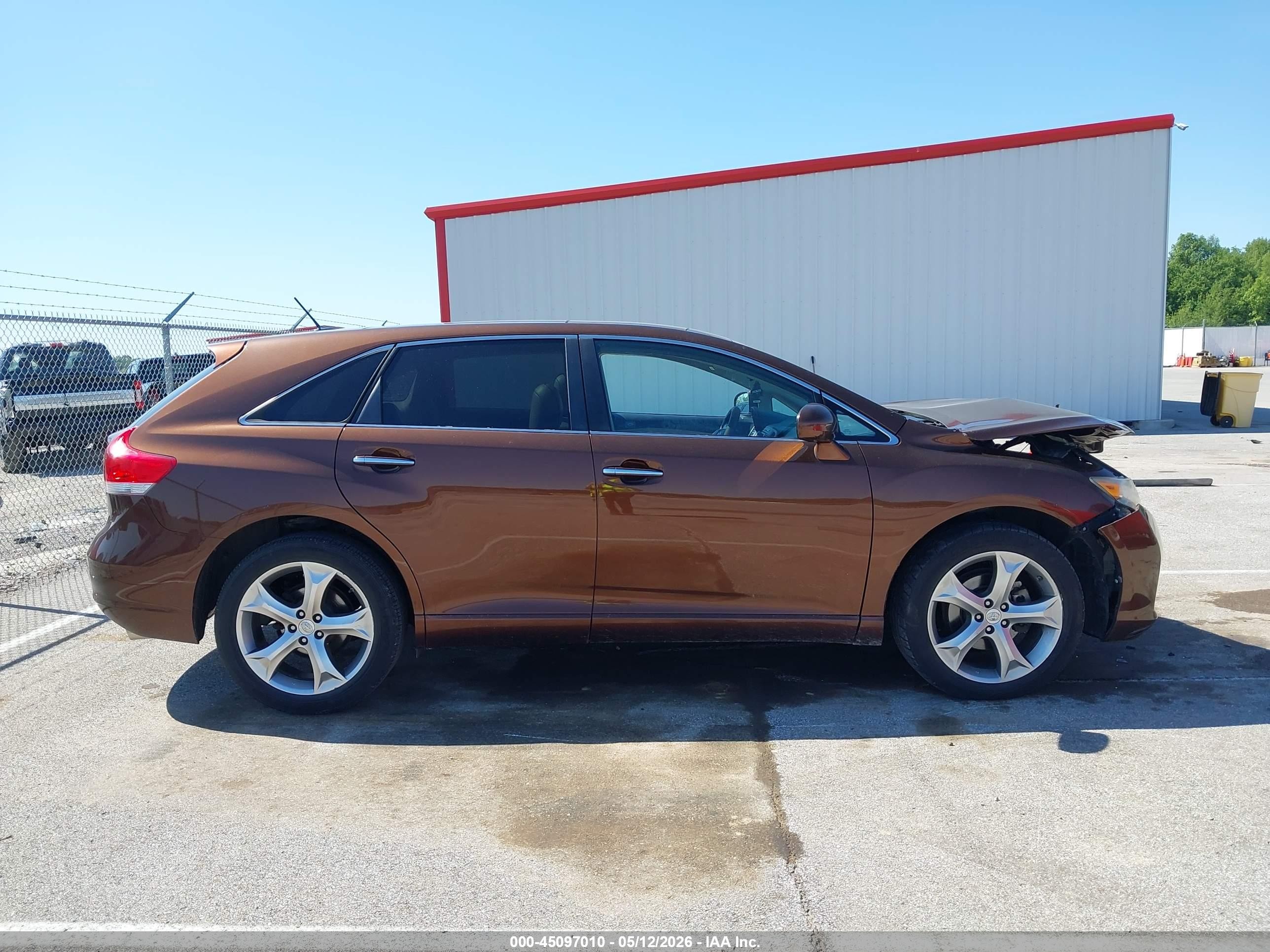 2011 Toyota Venza Base V6 Brown vin: 4T3ZK3BB0BU043902