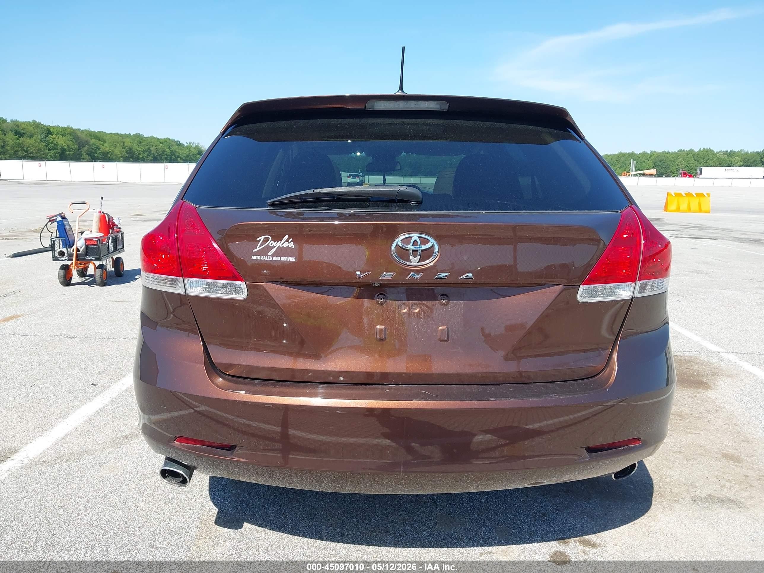 2011 Toyota Venza Base V6 Brown vin: 4T3ZK3BB0BU043902
