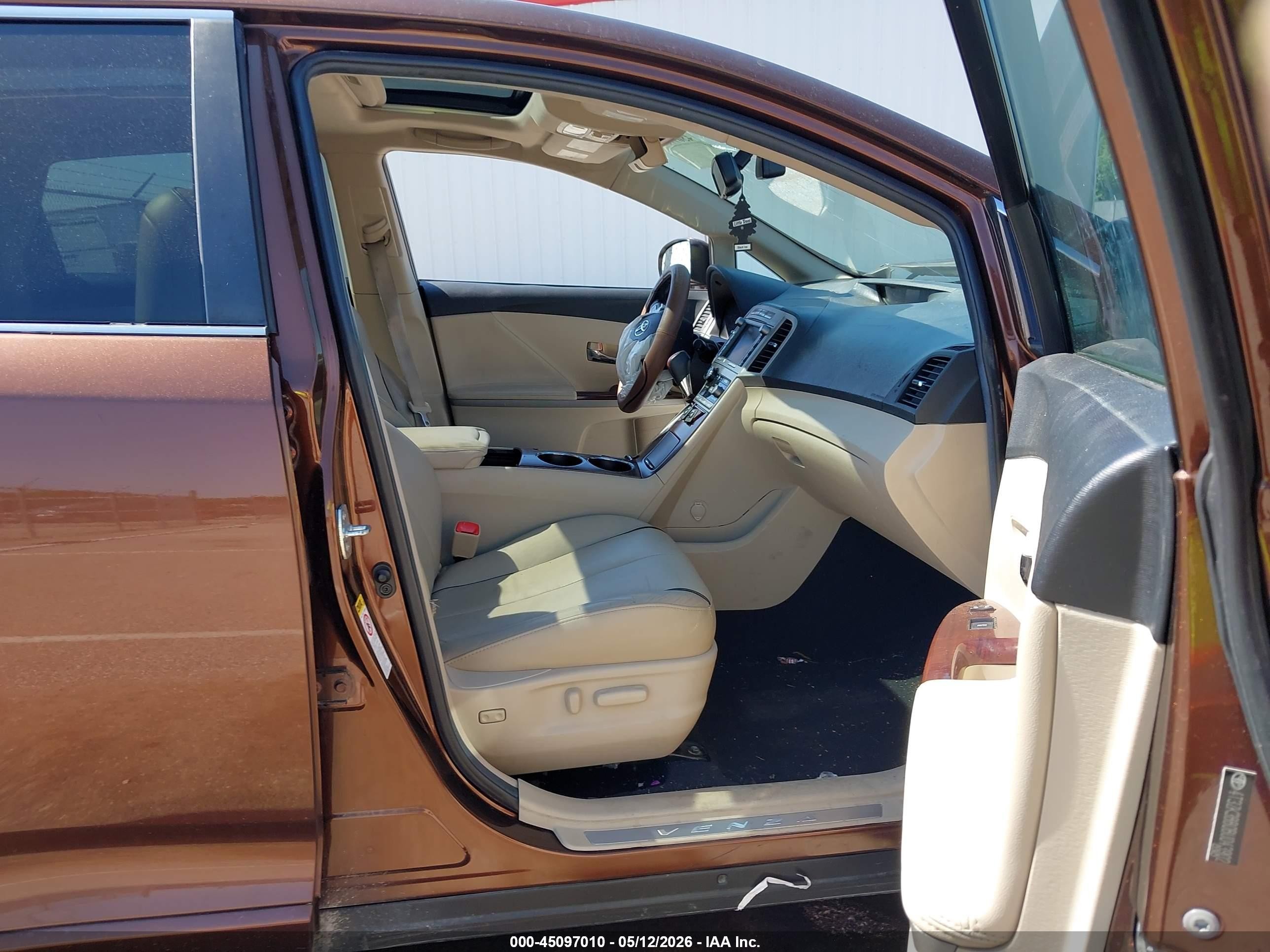 2011 Toyota Venza Base V6 Brown vin: 4T3ZK3BB0BU043902