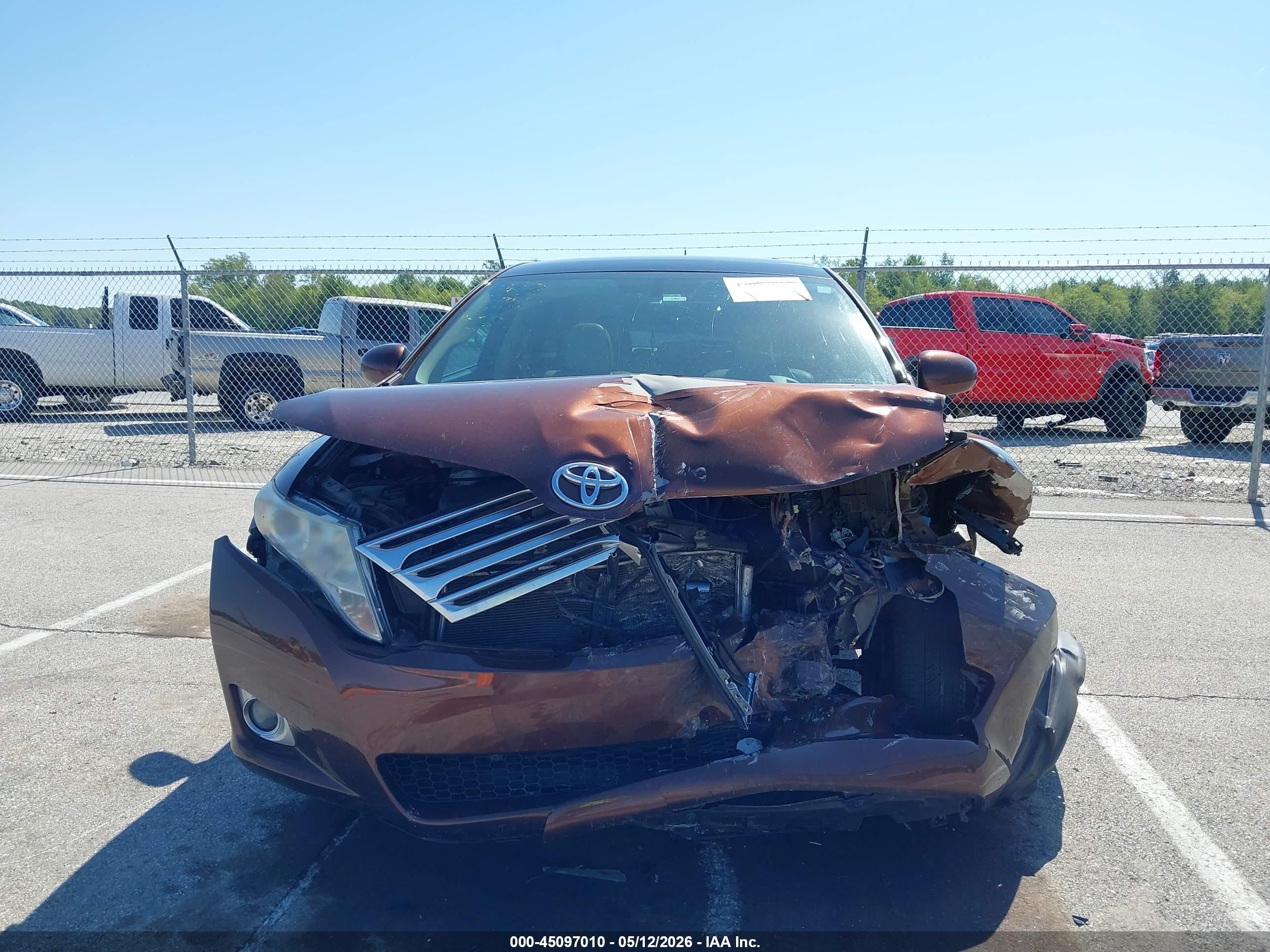 2011 Toyota Venza Base V6 Brown vin: 4T3ZK3BB0BU043902