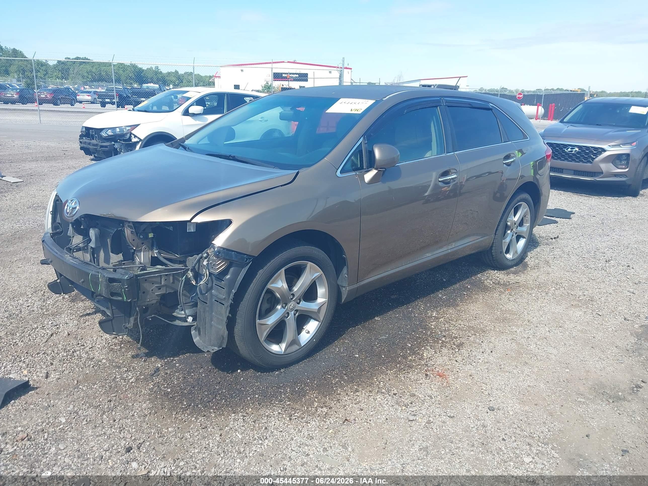 2012 Toyota Venza Xle V6 Brown vin: 4T3ZK3BB0CU047336