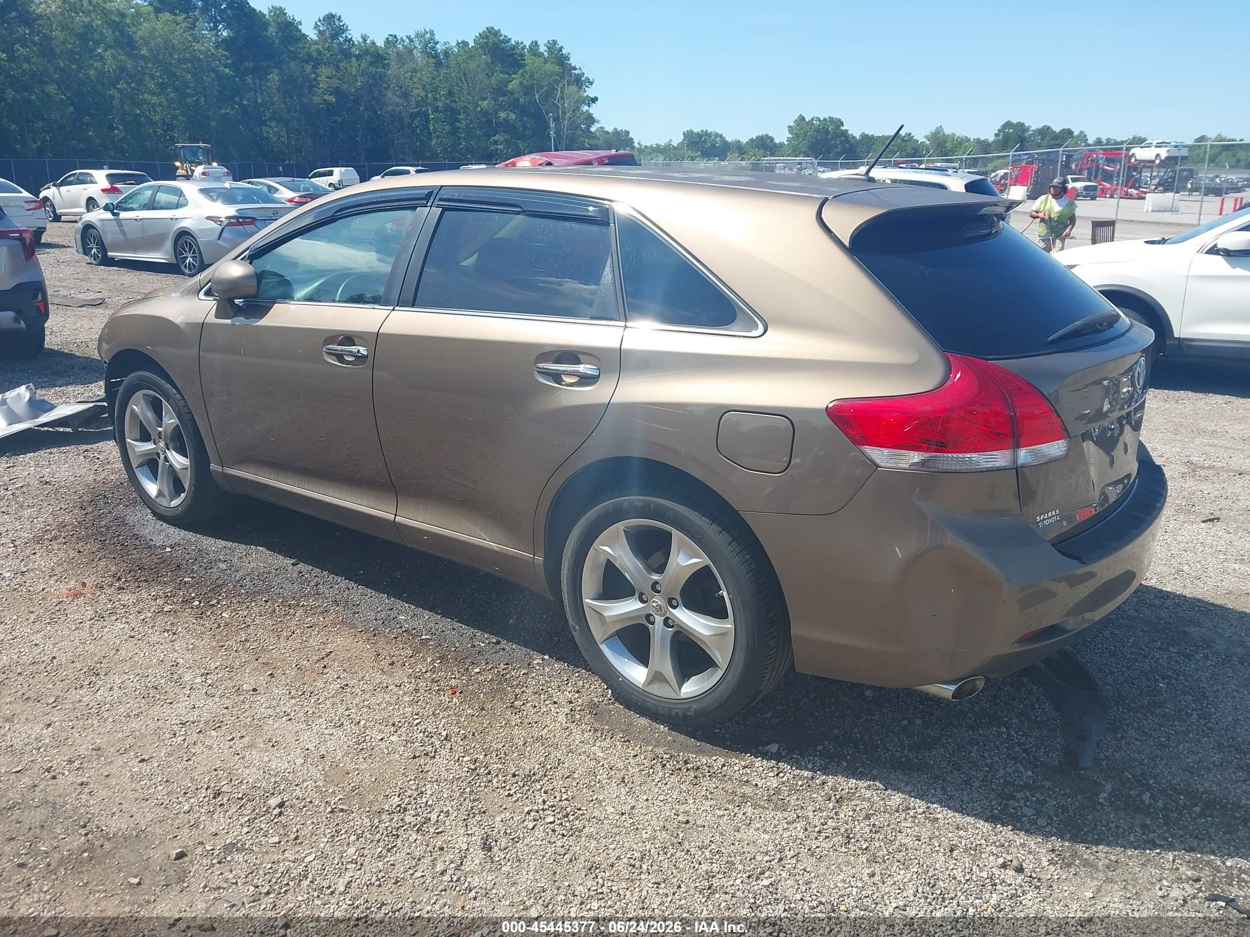 2012 Toyota Venza Xle V6 Brown vin: 4T3ZK3BB0CU047336