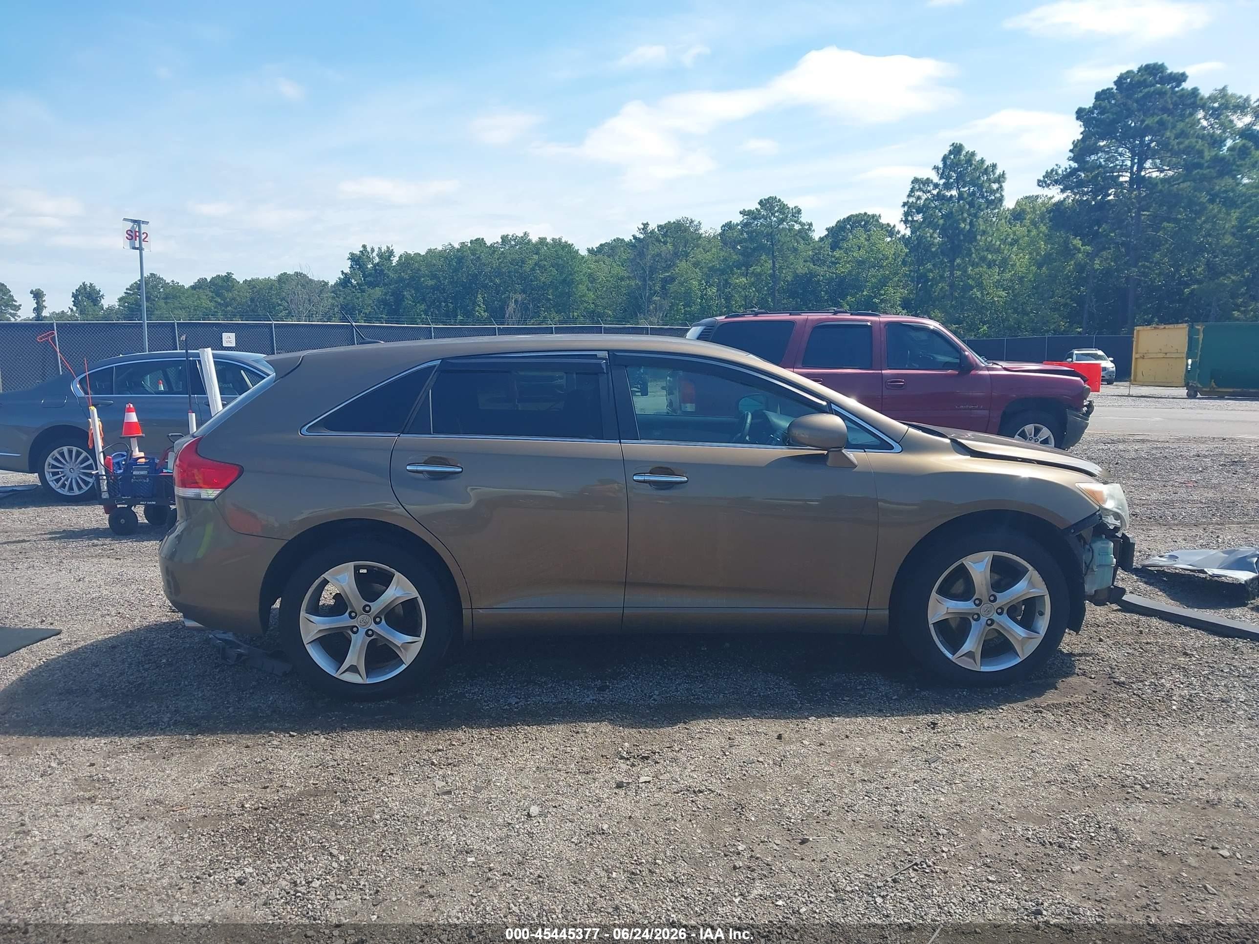 2012 Toyota Venza Xle V6 Brown vin: 4T3ZK3BB0CU047336