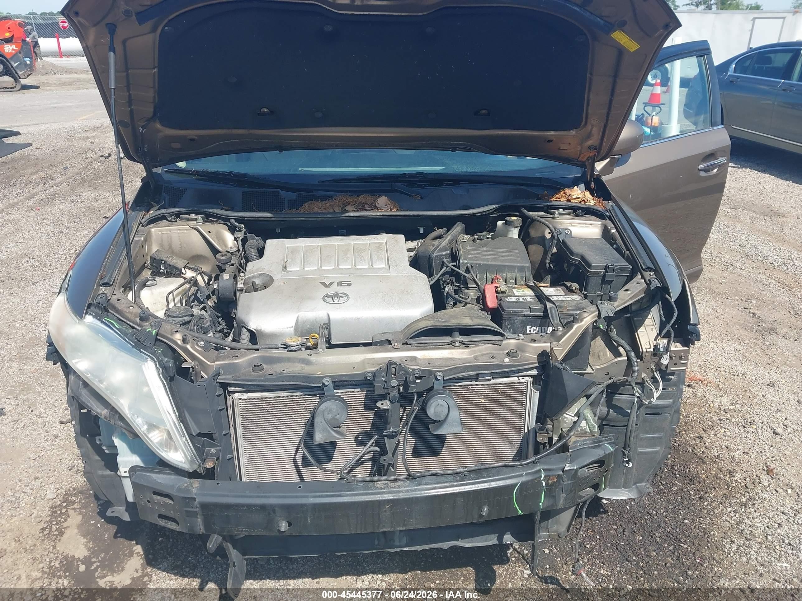 2012 Toyota Venza Xle V6 Brown vin: 4T3ZK3BB0CU047336