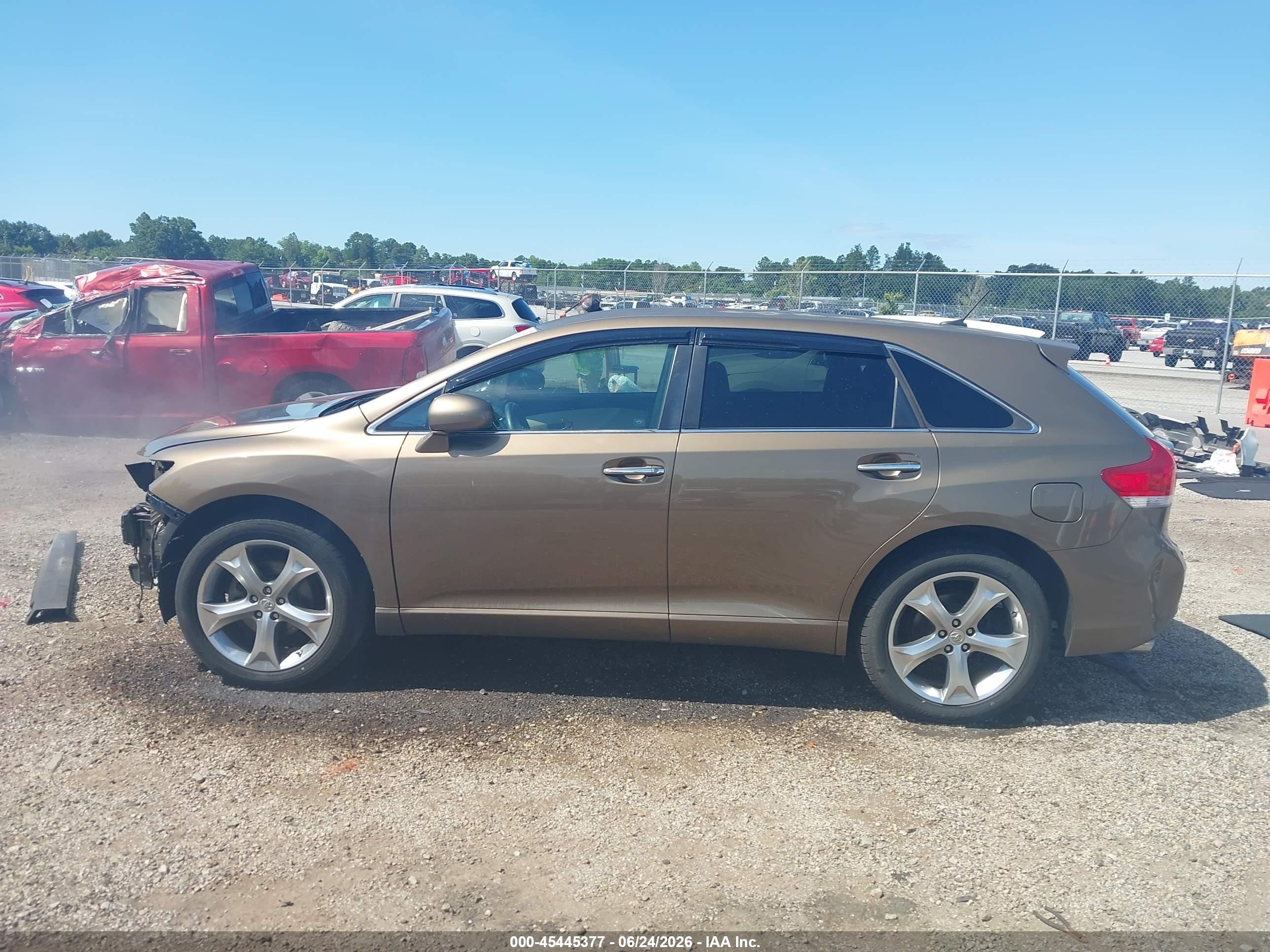 2012 Toyota Venza Xle V6 Brown vin: 4T3ZK3BB0CU047336