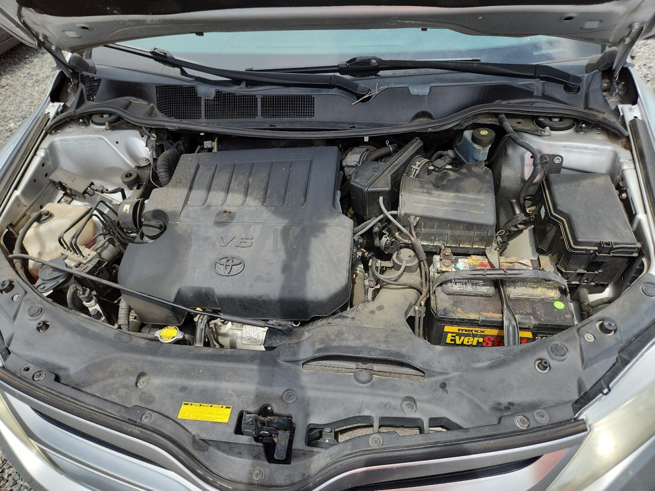 2013 Toyota Venza Le Silver vin: 4T3ZK3BB0DU058418