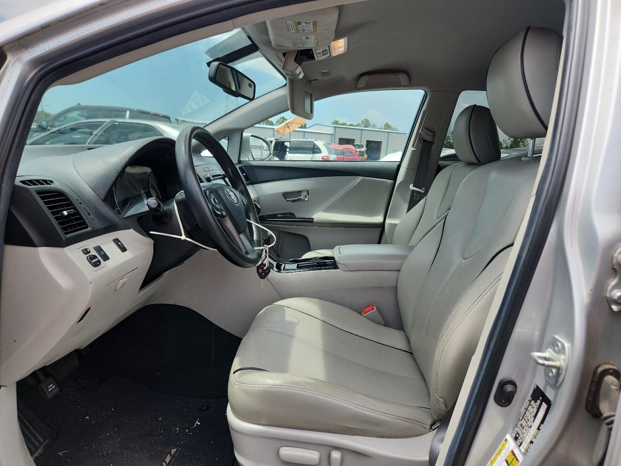 2013 Toyota Venza Le Silver vin: 4T3ZK3BB0DU058418
