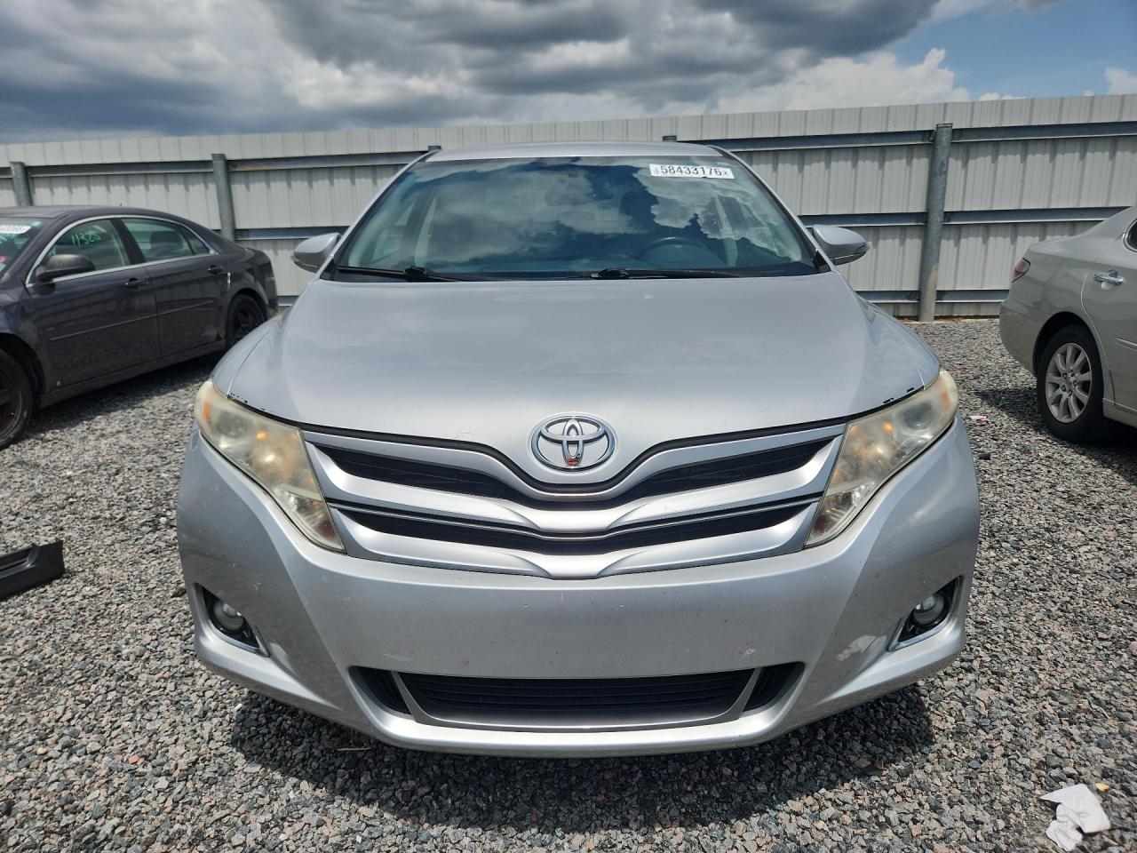 2013 Toyota Venza Le Silver vin: 4T3ZK3BB0DU058418