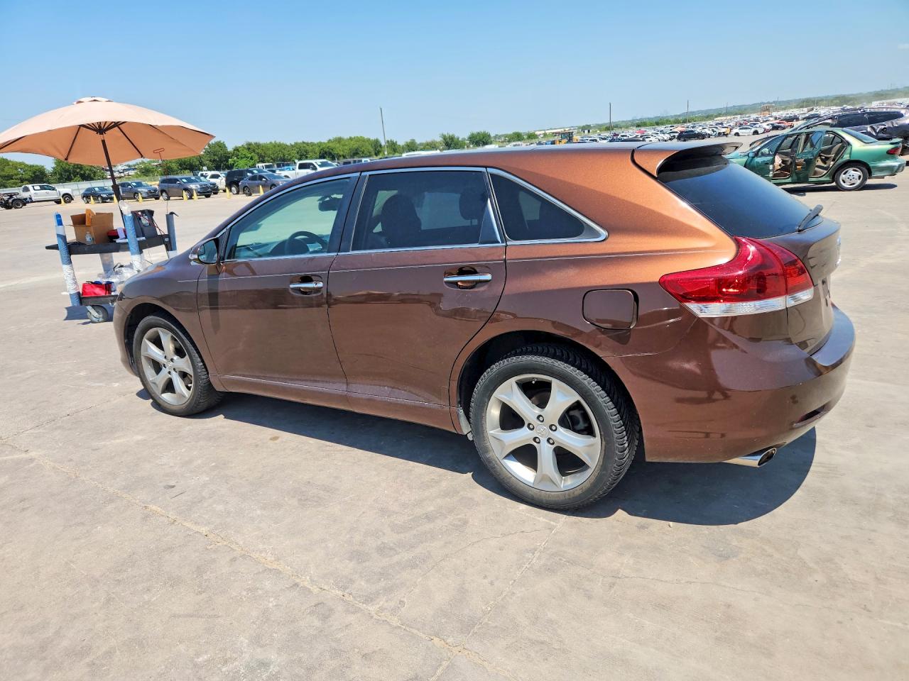 2013 Toyota Venza Xle Коричневый vin: 4T3ZK3BB0DU058452