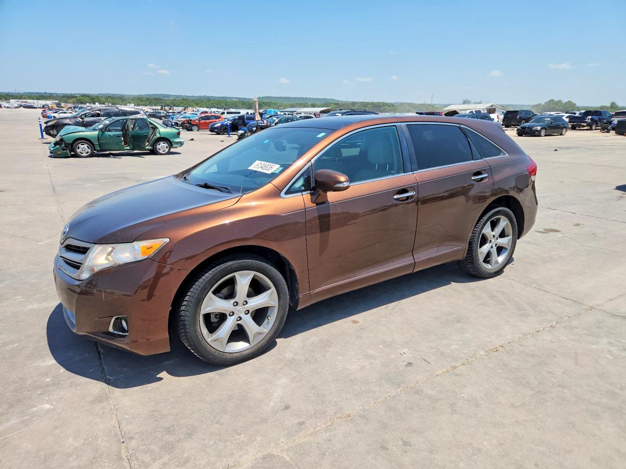 2013 Toyota Venza Xle Коричневый vin: 4T3ZK3BB0DU058452