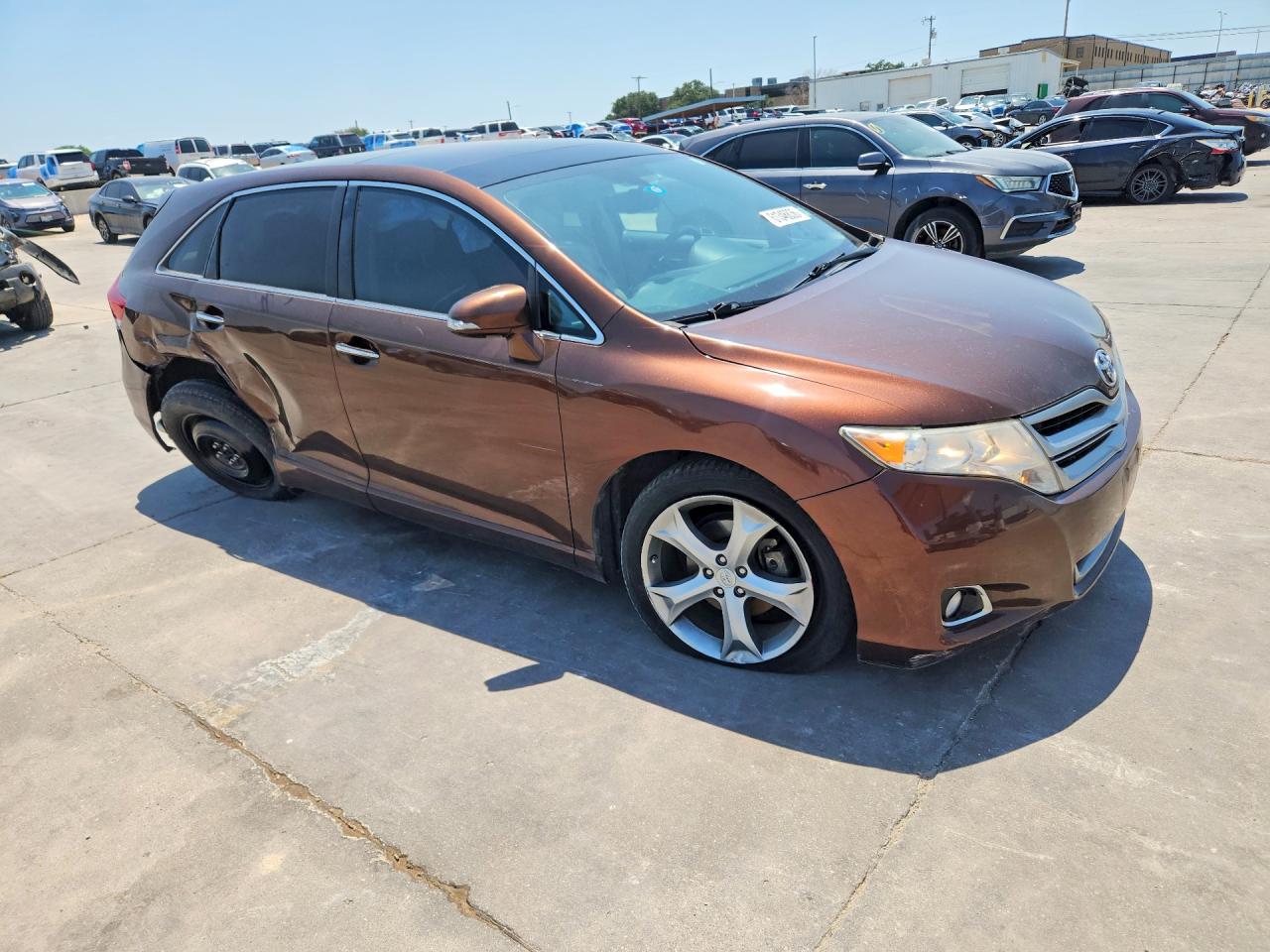 2013 Toyota Venza Xle Коричневый vin: 4T3ZK3BB0DU058452