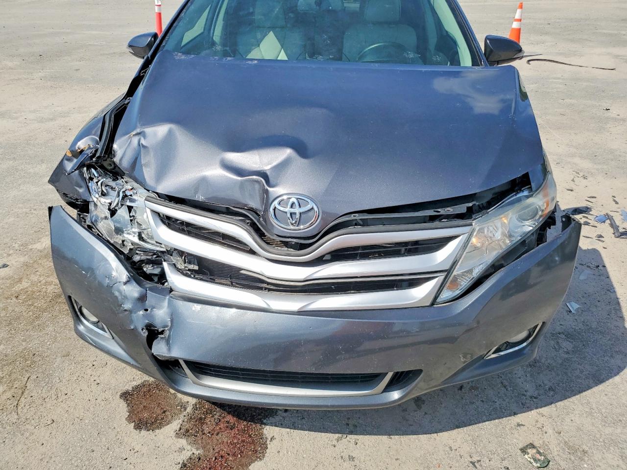 2013 Toyota Venza Xle Gray vin: 4T3ZK3BB0DU059133
