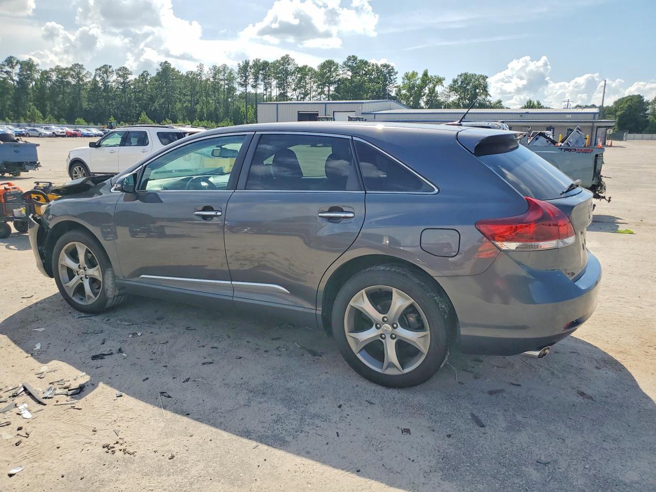 2013 Toyota Venza Xle Gray vin: 4T3ZK3BB0DU059133