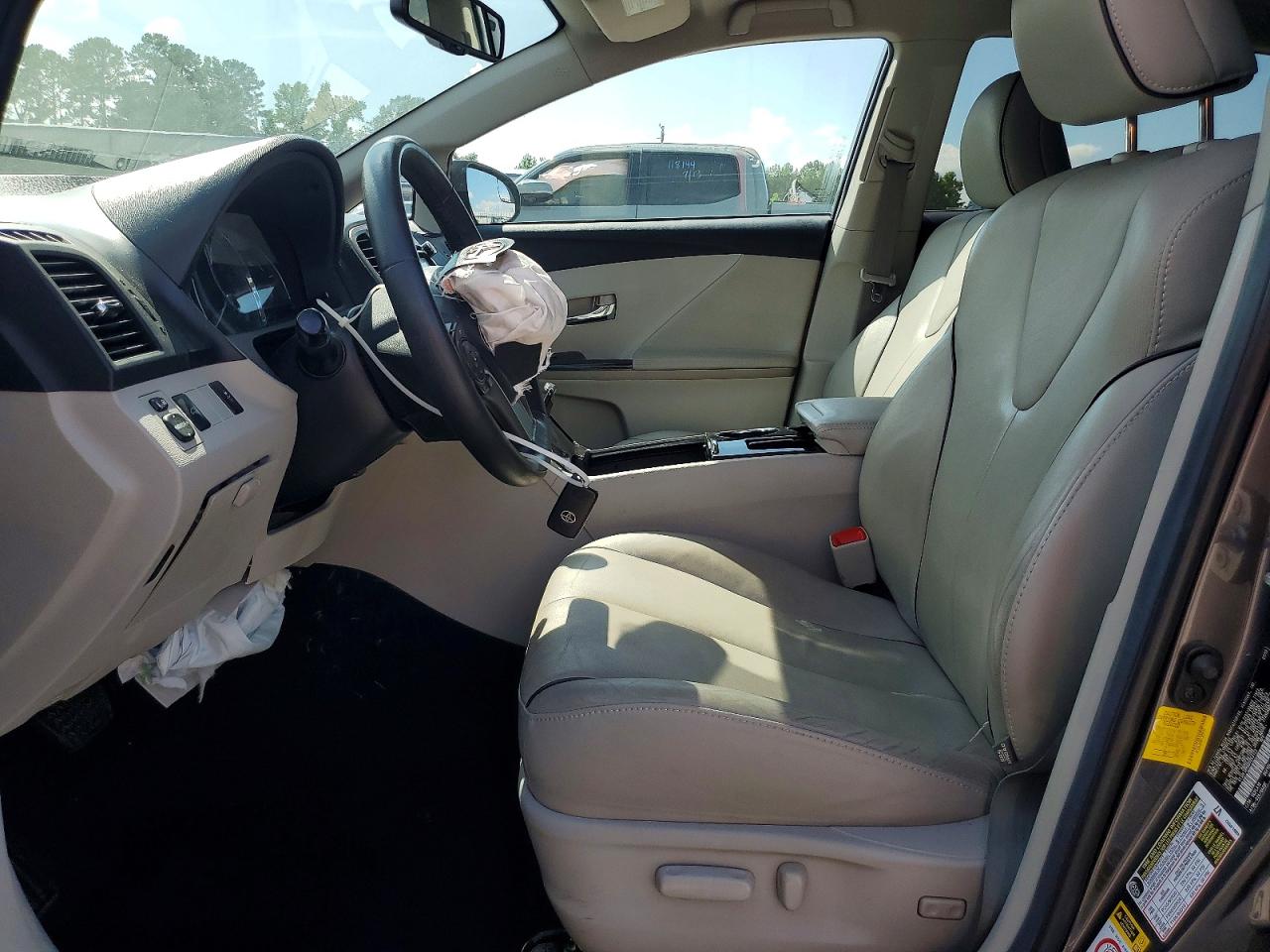 2013 Toyota Venza Xle Gray vin: 4T3ZK3BB0DU059133