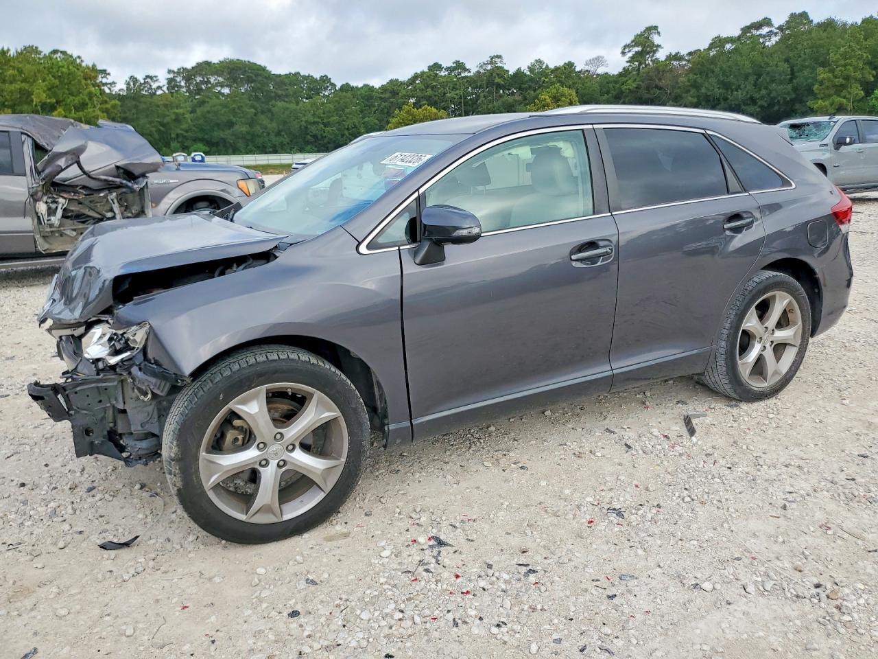 2013 Toyota Venza Le Gray vin: 4T3ZK3BB0DU059911