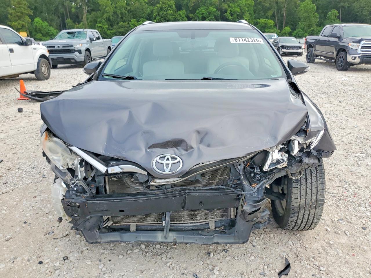 2013 Toyota Venza Le Gray vin: 4T3ZK3BB0DU059911