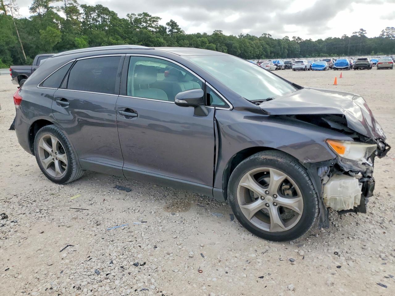 2013 Toyota Venza Le Gray vin: 4T3ZK3BB0DU059911