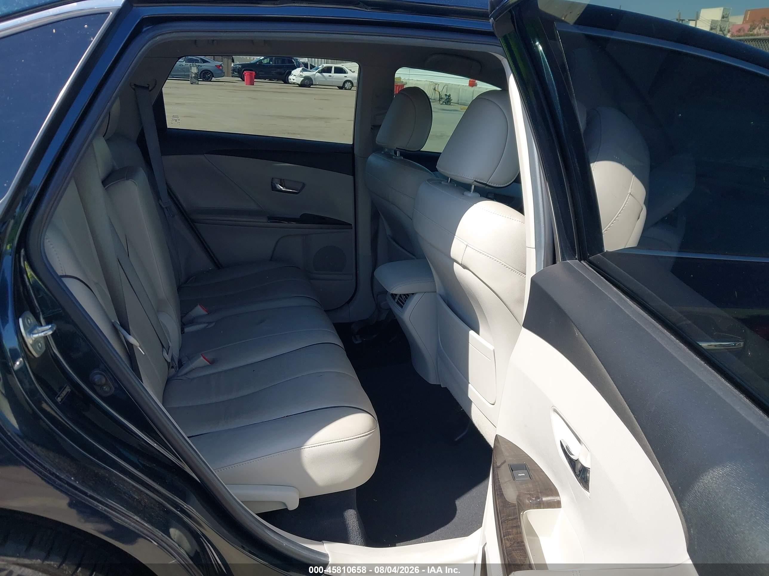 2014 Toyota Venza Xle V6 Blue vin: 4T3ZK3BB0EU069291